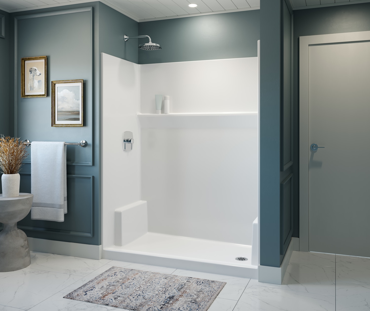 AKER-6030-SHOWER-ICON-SMOOTHWALLS-WHITE-DECOR