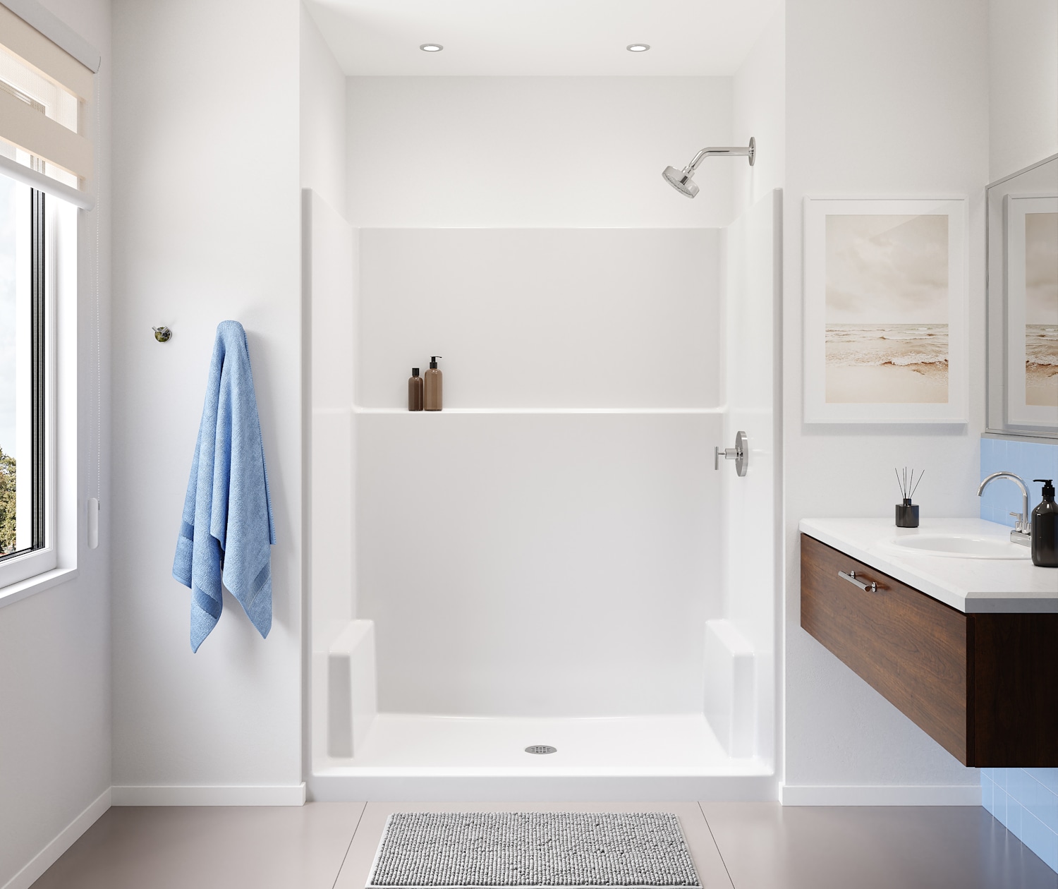 AQUARIUS-6036-SHOWER-ICON-SMOOTHWALLS-WHITE-DECOR