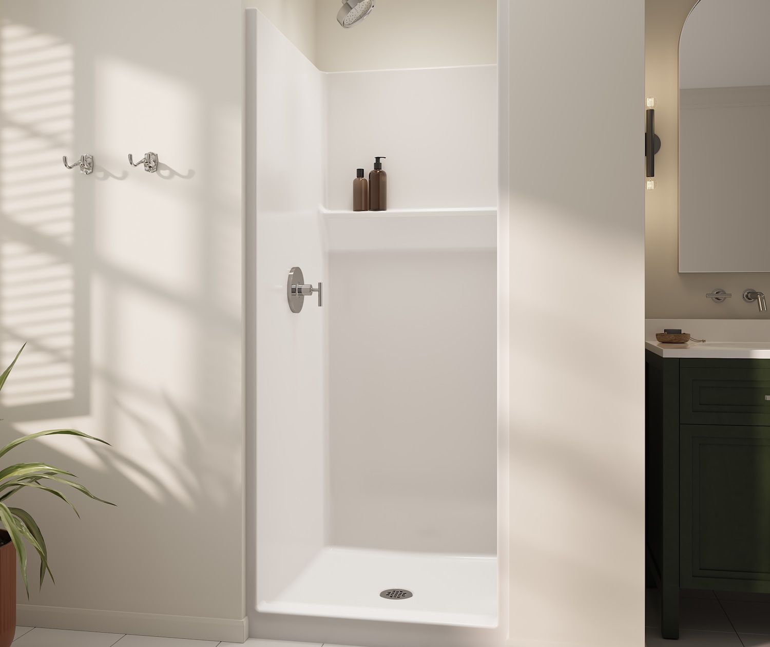 CLARION-3232-SHOWER-ICON-SMOOTHWALLS-WHITE-DECOR-ZOOM