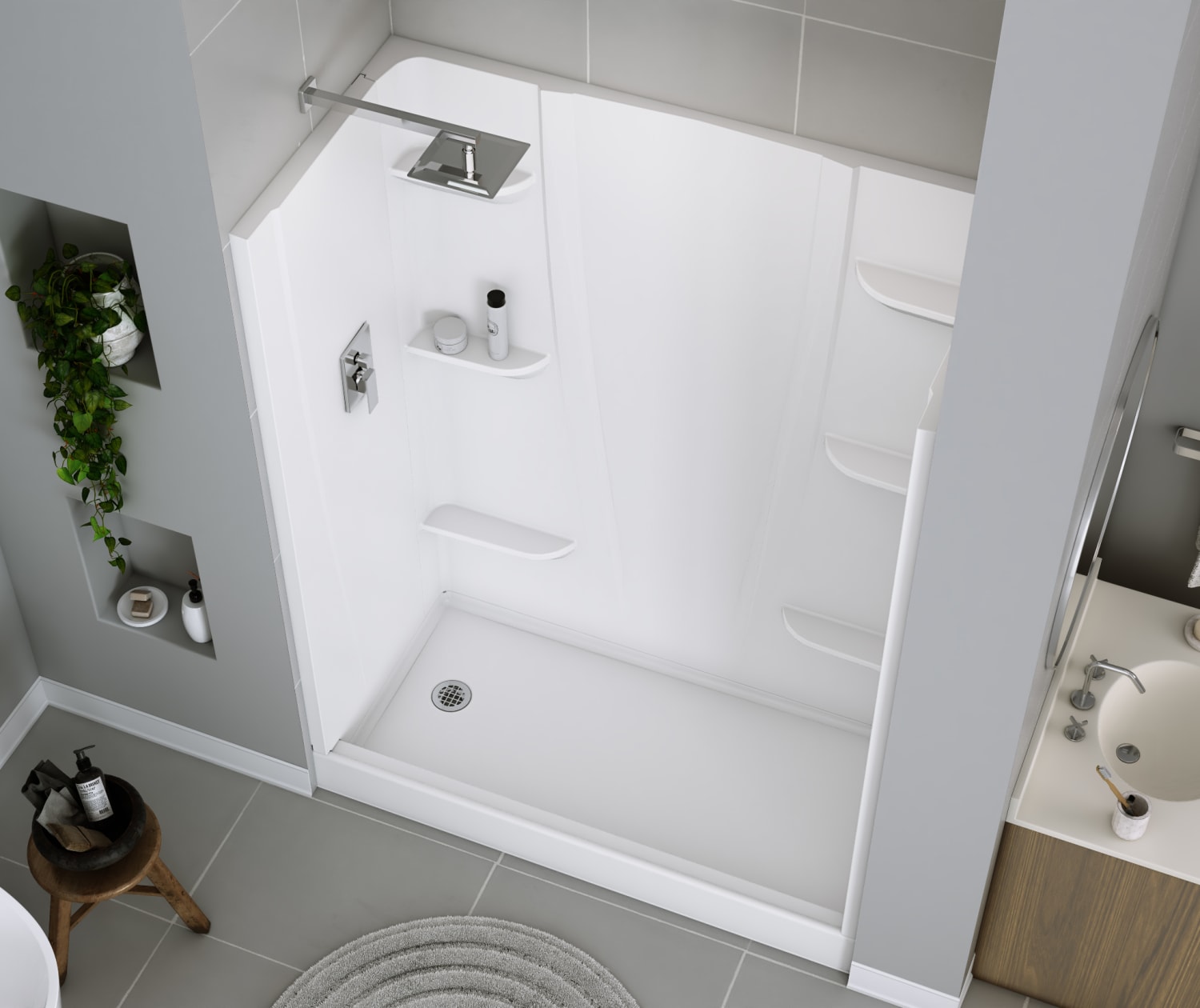 SWAN-VERITEK-PRO-VP6030CSL-SHOWER-KIT-PANO-TOP