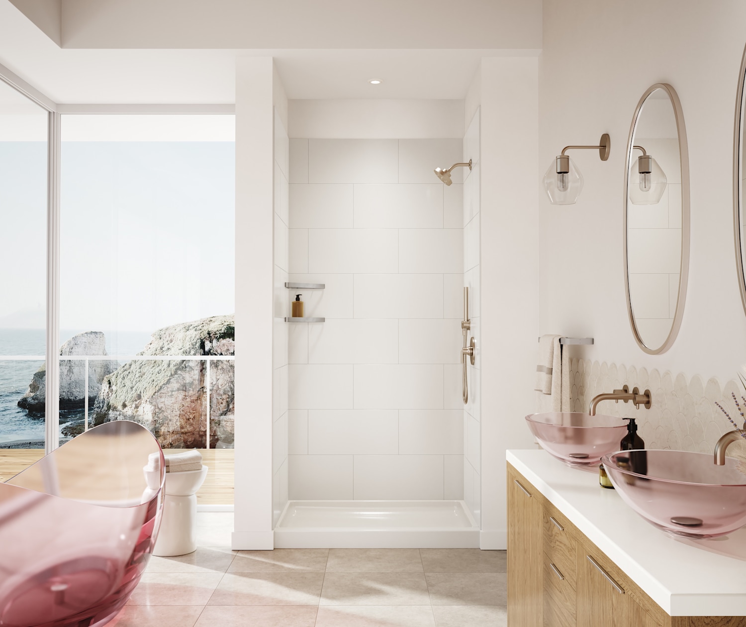 SWAN-TRS-WALL-KIT-SS3448-VANITY-TOP-COS-ODILE-ACC-CHR-MS-THEO-PINK-DECO