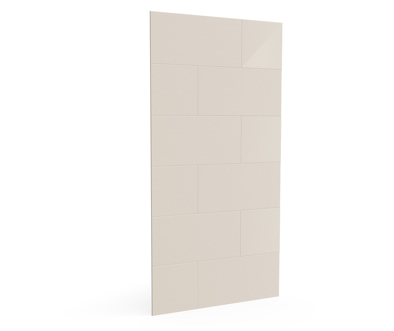 TSMK-7236-1 36 x 72 Swanstone® Traditional Subway Tile Glue up