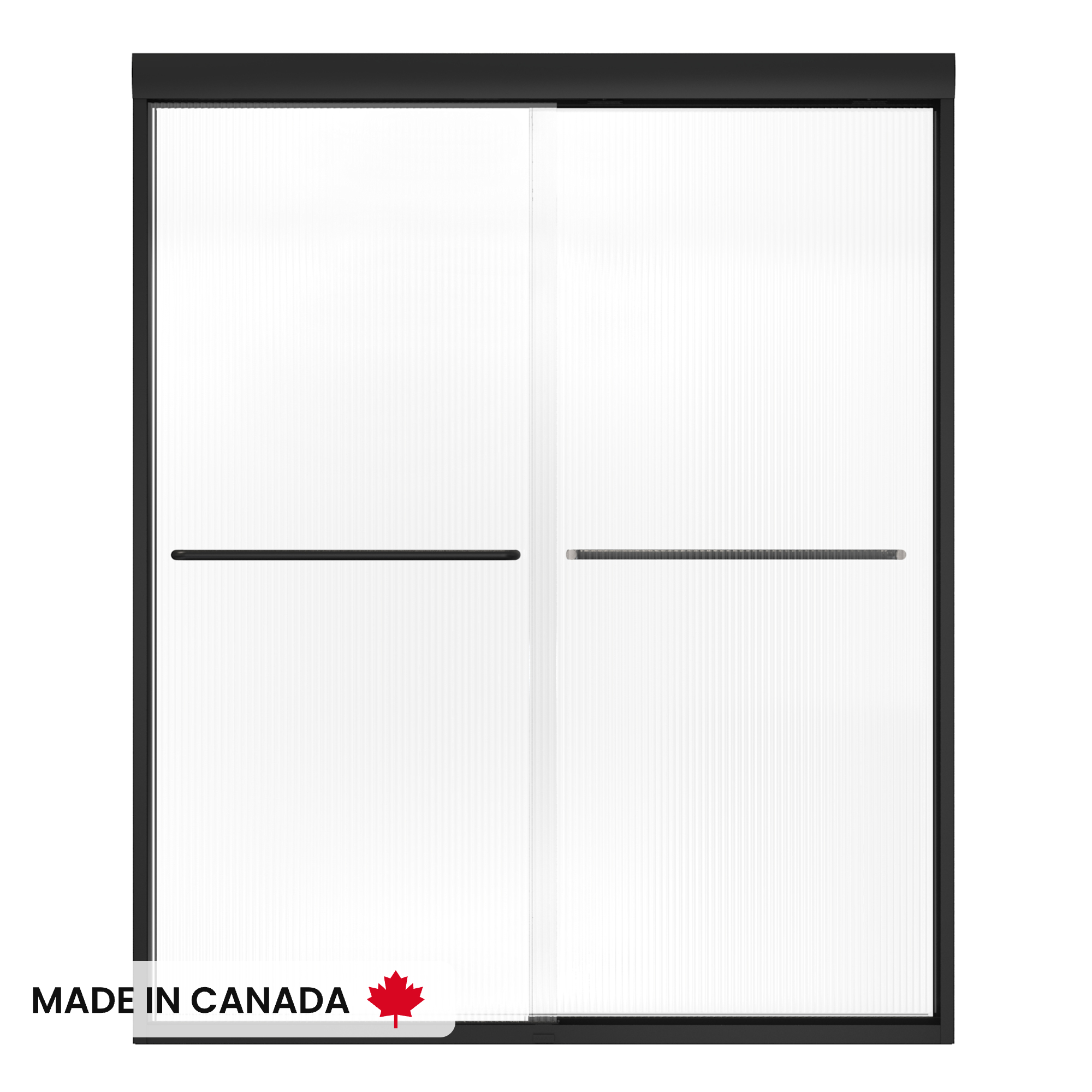 DCP-283-MAAX-AURA-SH60-6MM-FLUTED-CROP-SHOWER-DOOR-59D-71H-MB-SHOT01-CROP