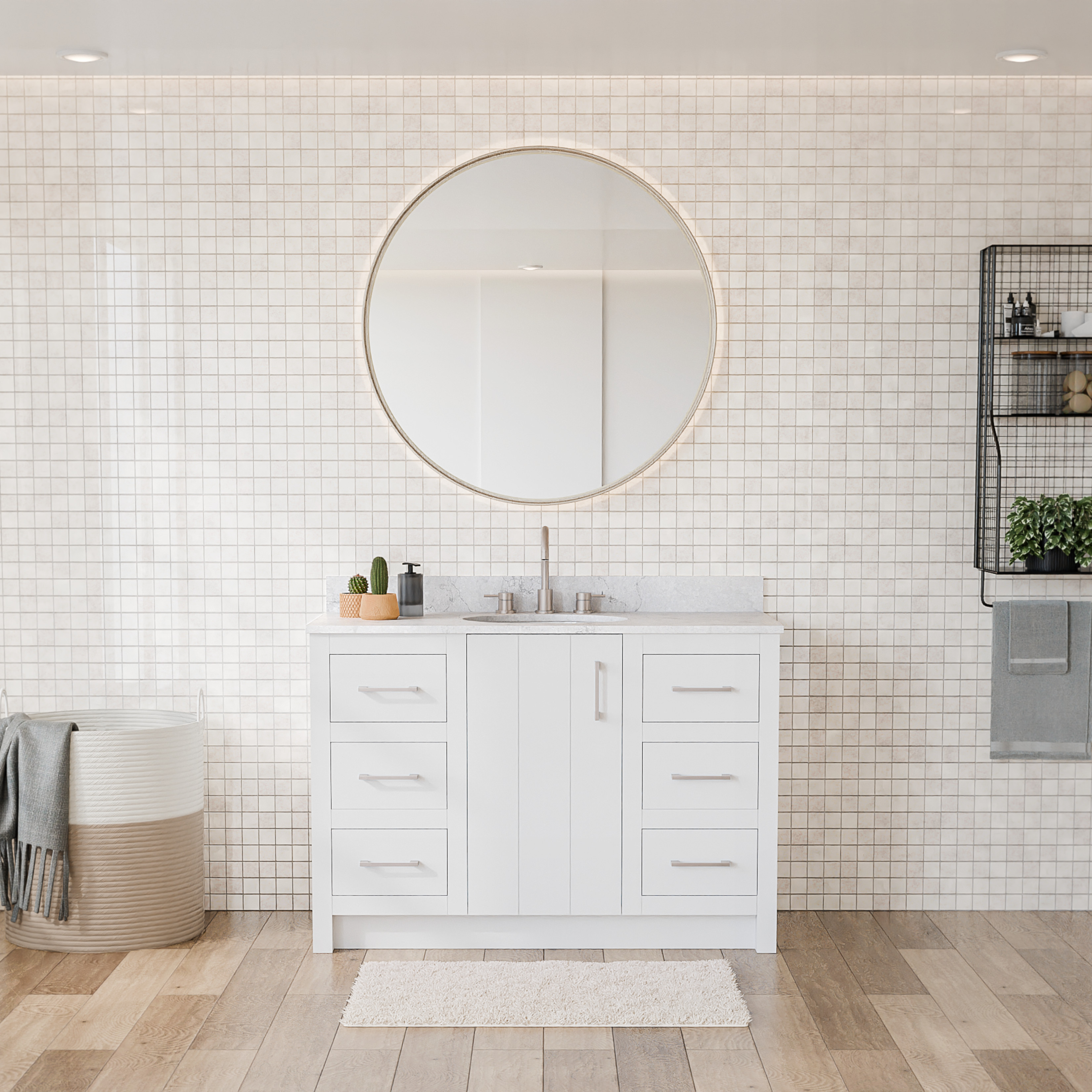 DCP-272-URBA-VANITY-RS721-48W-OVAL-LIFESTYLE-CRR-WHITE-BN