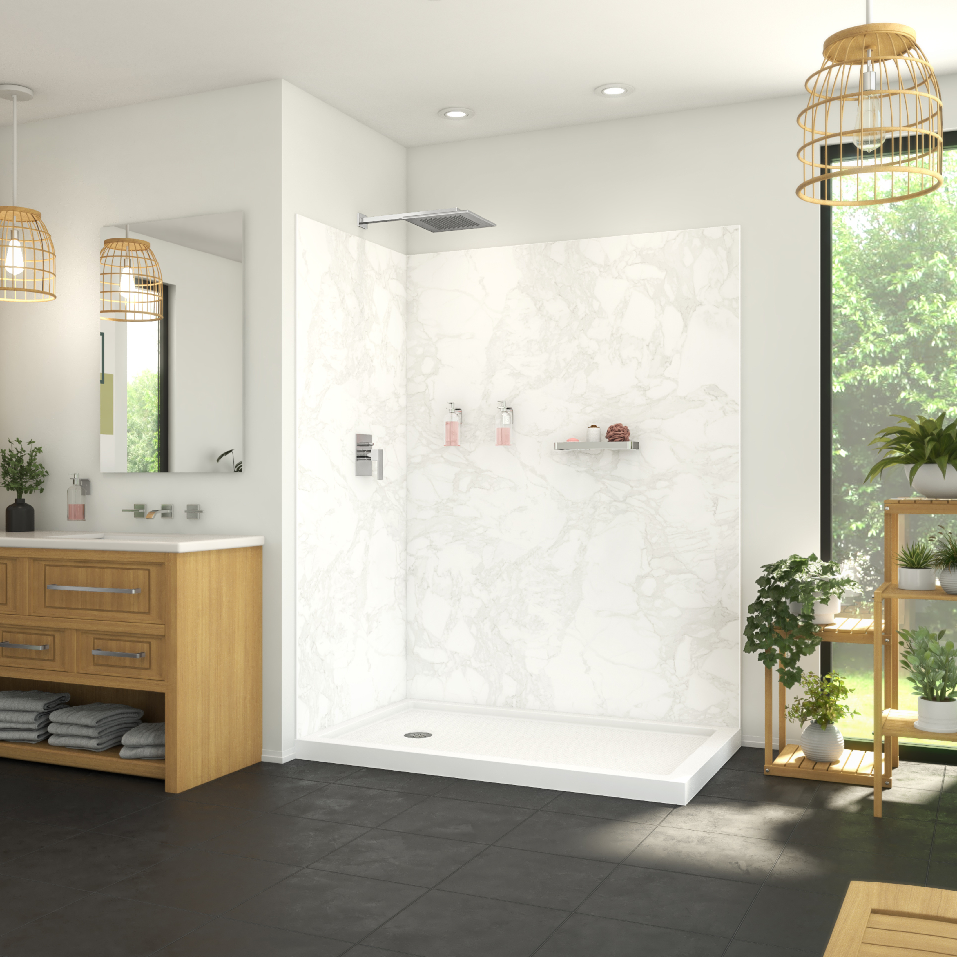 MAAX-ROKA-BASE-6036-WH-UTILE-CALCUTTA-CRN-LH-CH-DECO-W