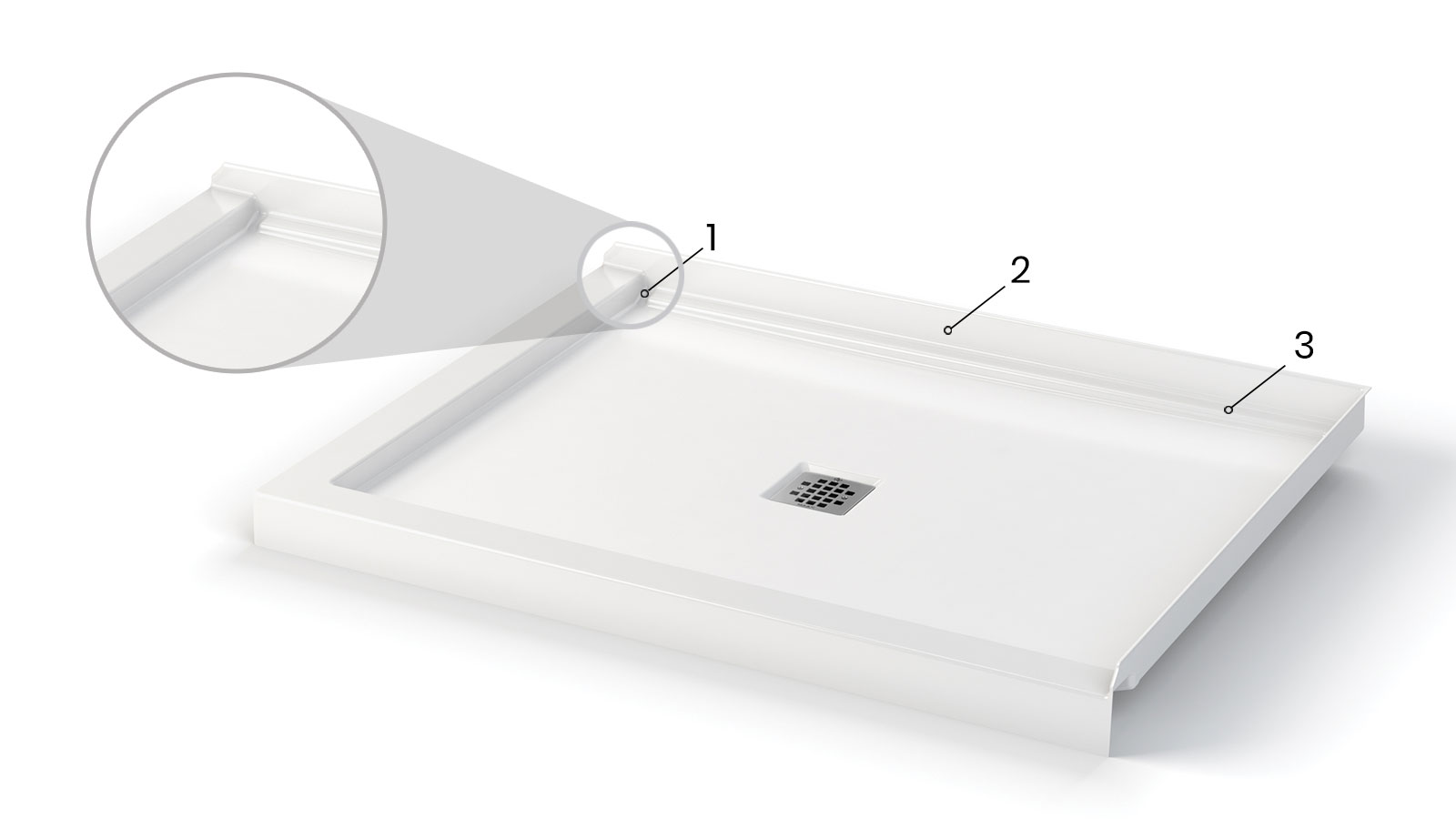 MAAX Shower Base Feature