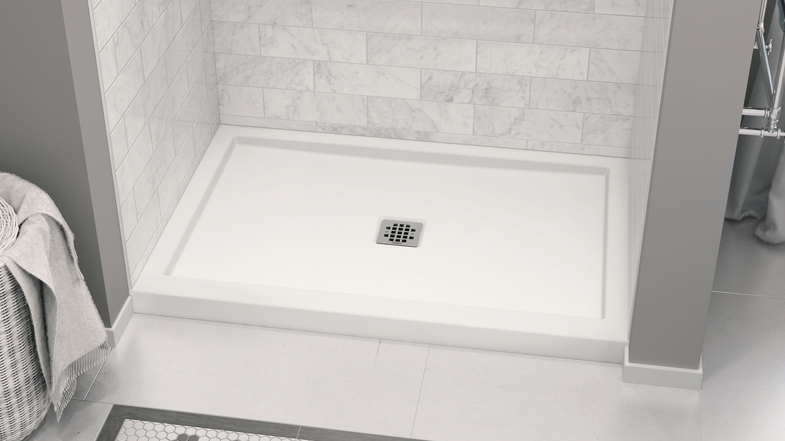 MAAX Low Threshold Shower Base