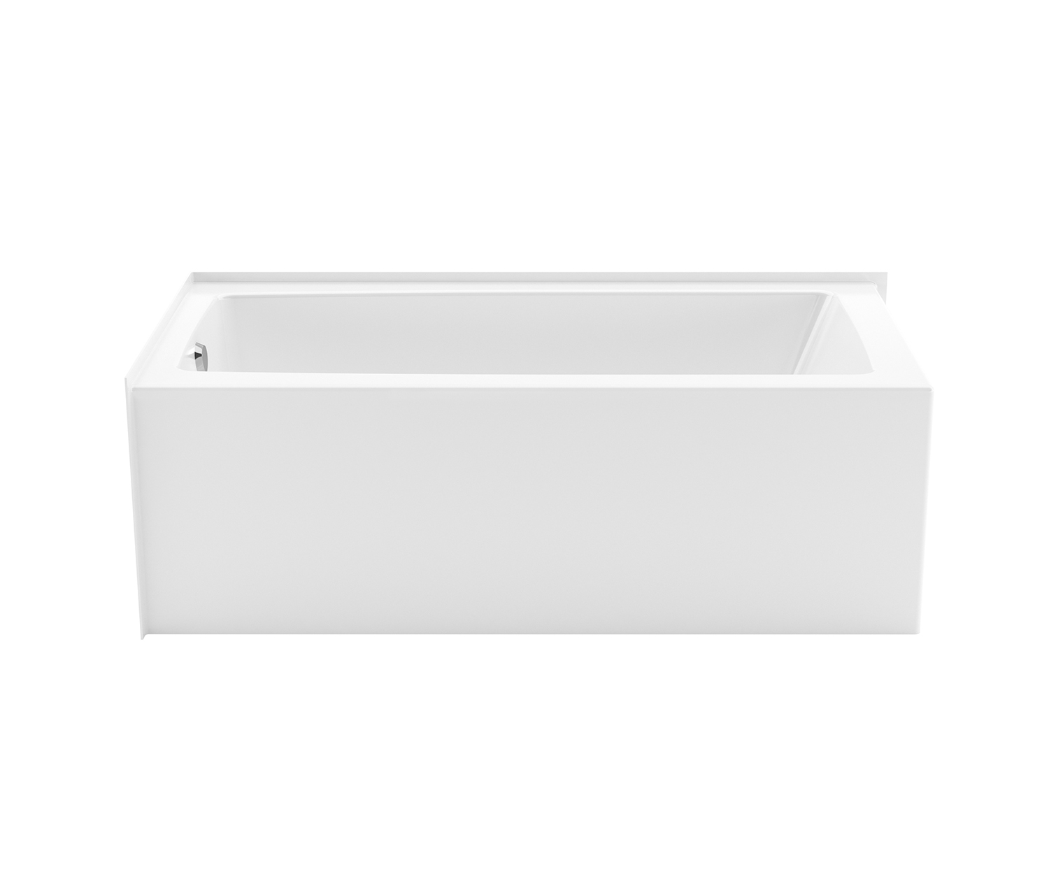 Mackenzie Corner 6030 AFR AcrylX Corner Left-Hand Drain Bathtub in 