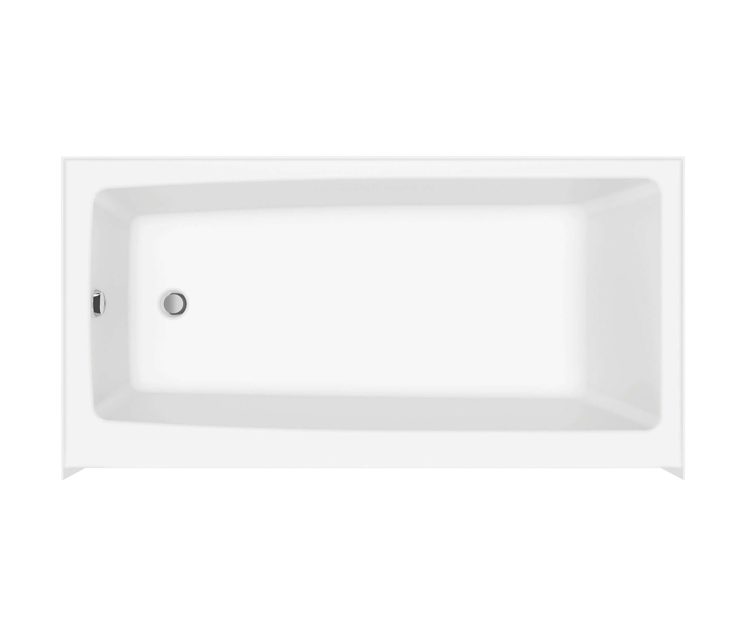 Nomad 6032 AcrylX Alcove LeftHand Drain Bathtub in White Bath, Maax enCA