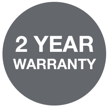 2 Year Warranty