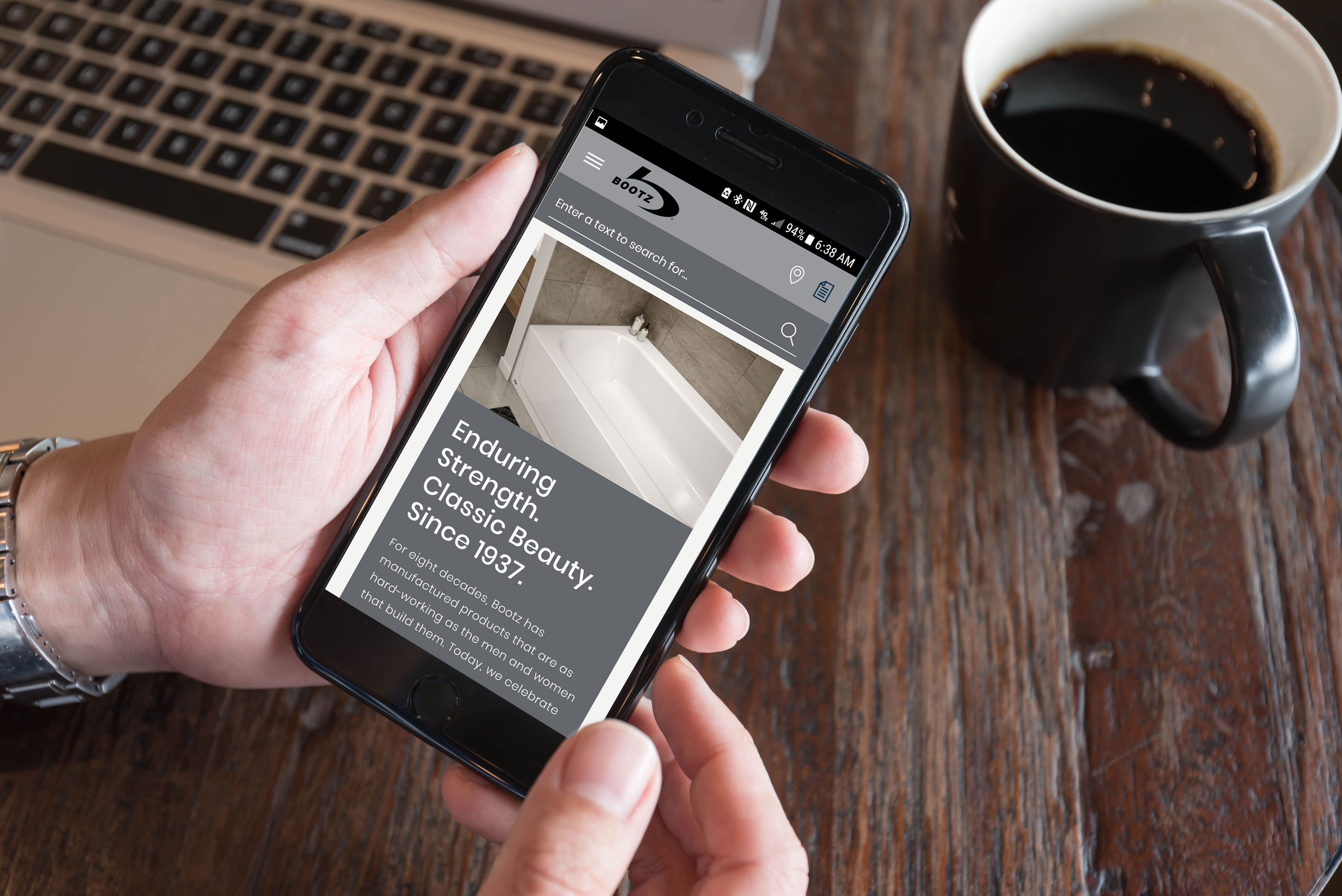 Bootz Mobile Website