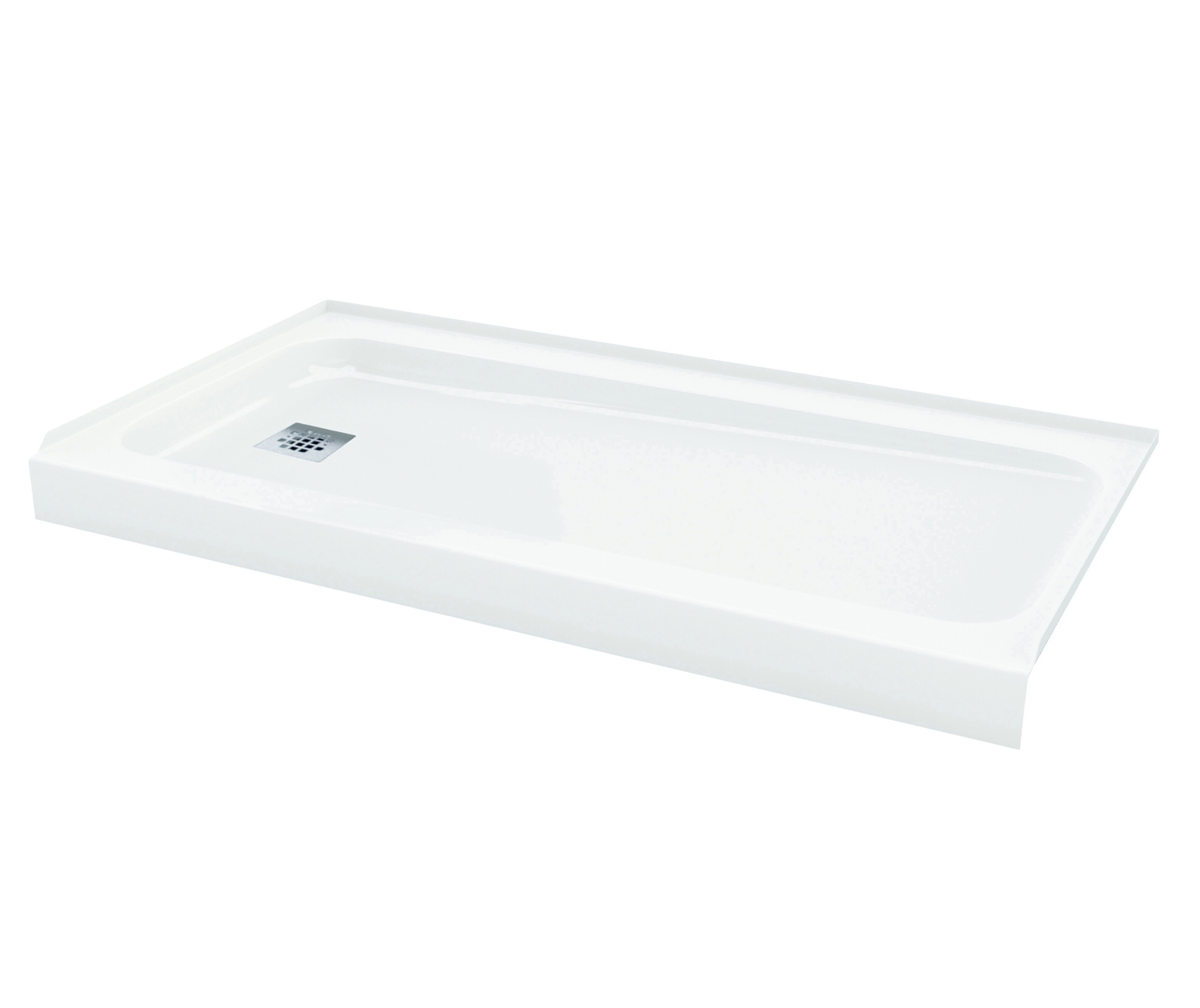 Iconic Colour Corner Drain Shower Tray (61CNR)