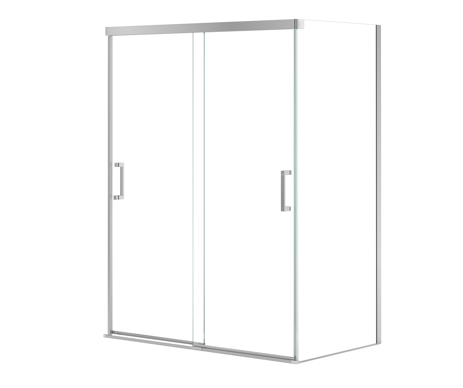 Incognito 76 Return Panel for 36 in. Base with Clear glass in 