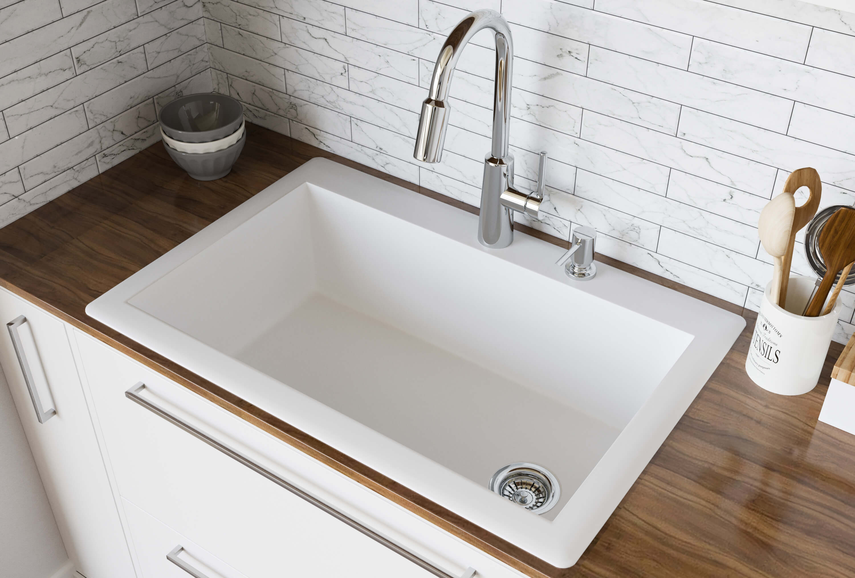 swanstone kitchen sink home depot