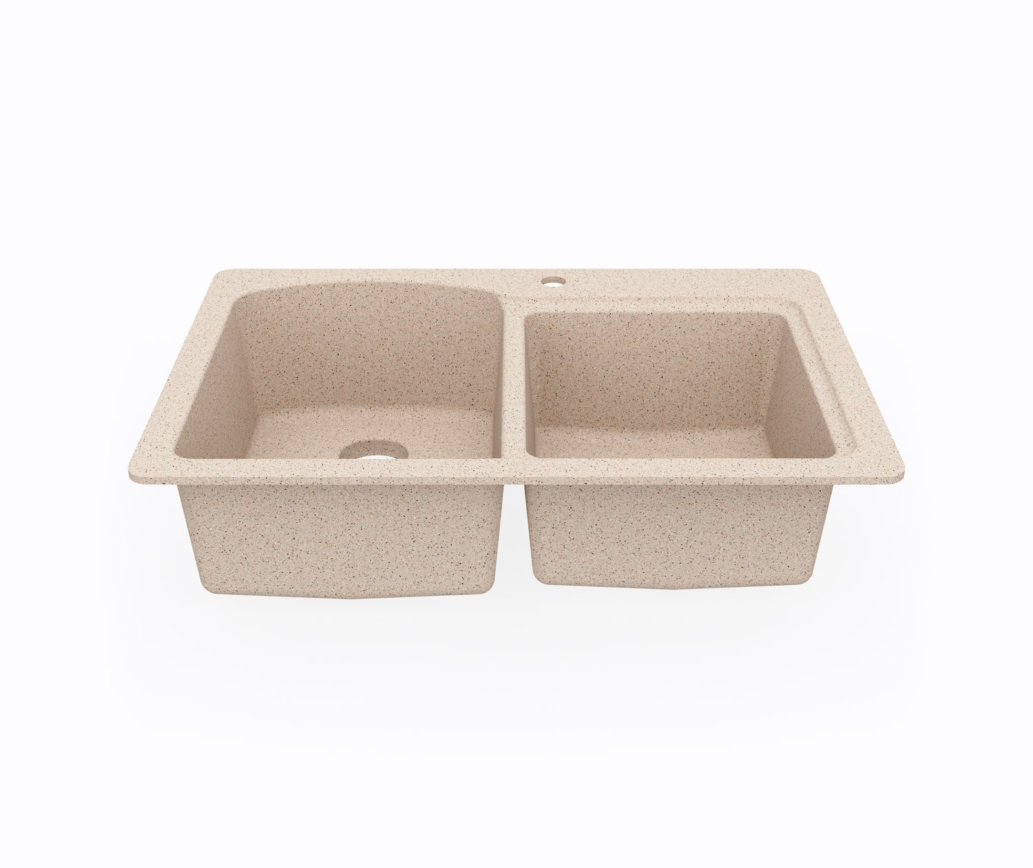 KSDB3322 22 x 33 Swanstone® Dual Mount Double Bowl Sink in Bermuda