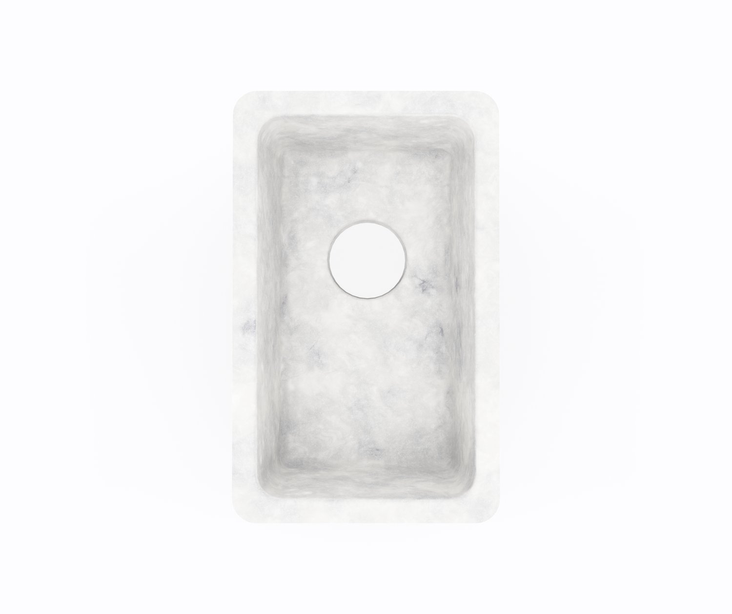 US1711 11 x 17 Swanstone® Undermount Single Bowl Sink in Ice Sink