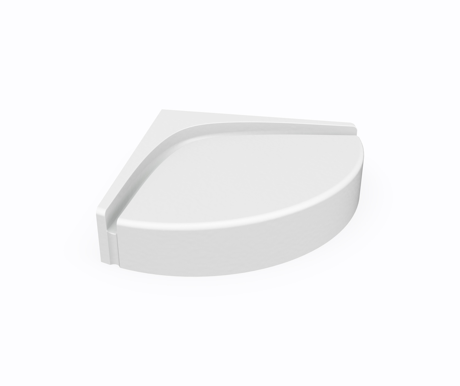 SS-60-3 30 x 60 x 60 Swanstone® Smooth Glue up Tub Wall Kit