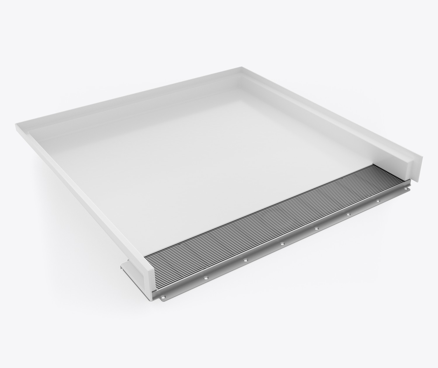 Solid Surface Alcove Shower Base Comfort Designs Bathware
