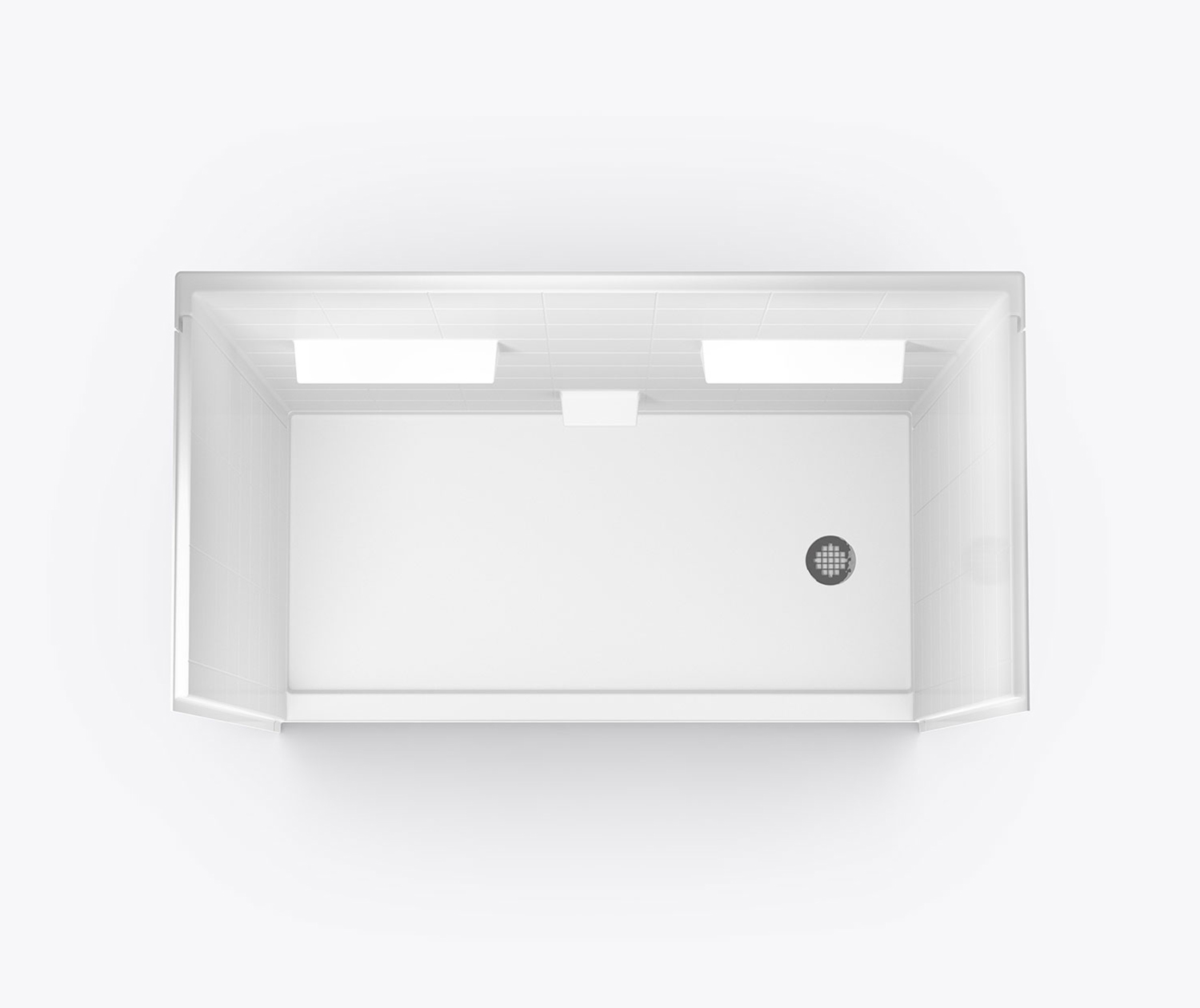 XST 6030 SH 5P L/R AcrylX Alcove Five-Piece Shower with XST 6030 SH 5P L/R AcrylX Alcove Five-Piece Shower with