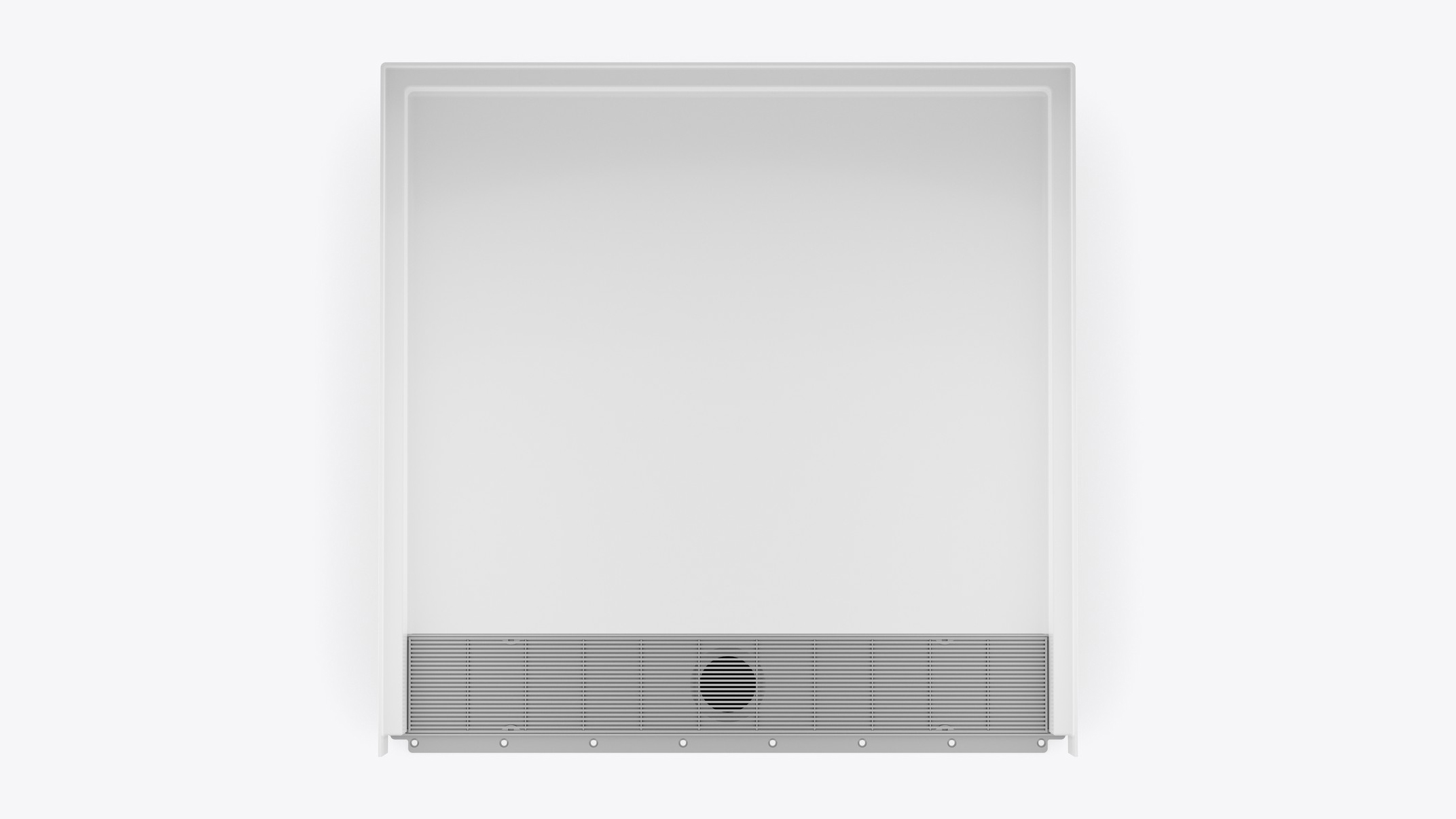 Comfort Designs library shower base and trench drain.