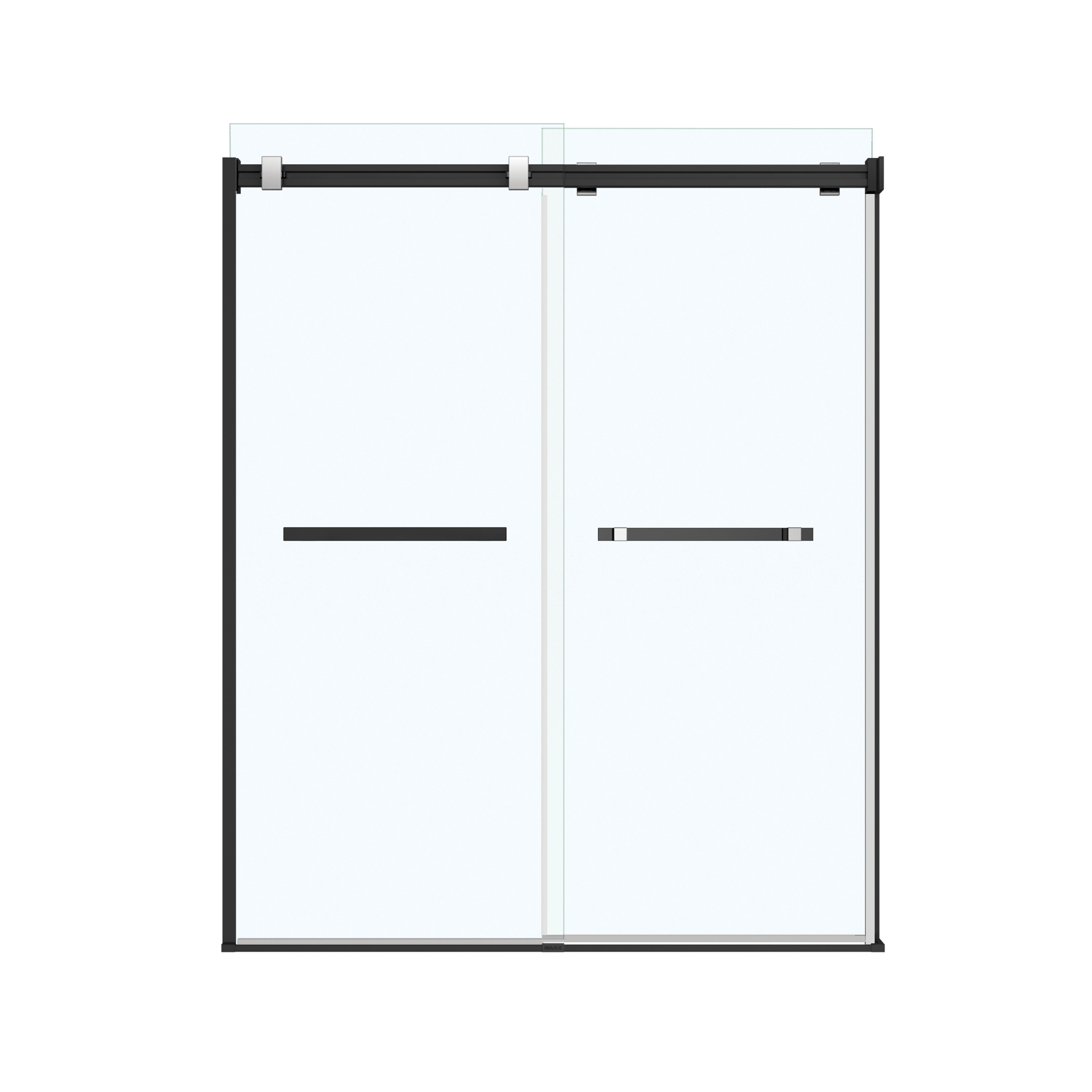Duel 56-58 ½ x 70 ½-74 in. 8 mm Bypass Shower Door for Alcove