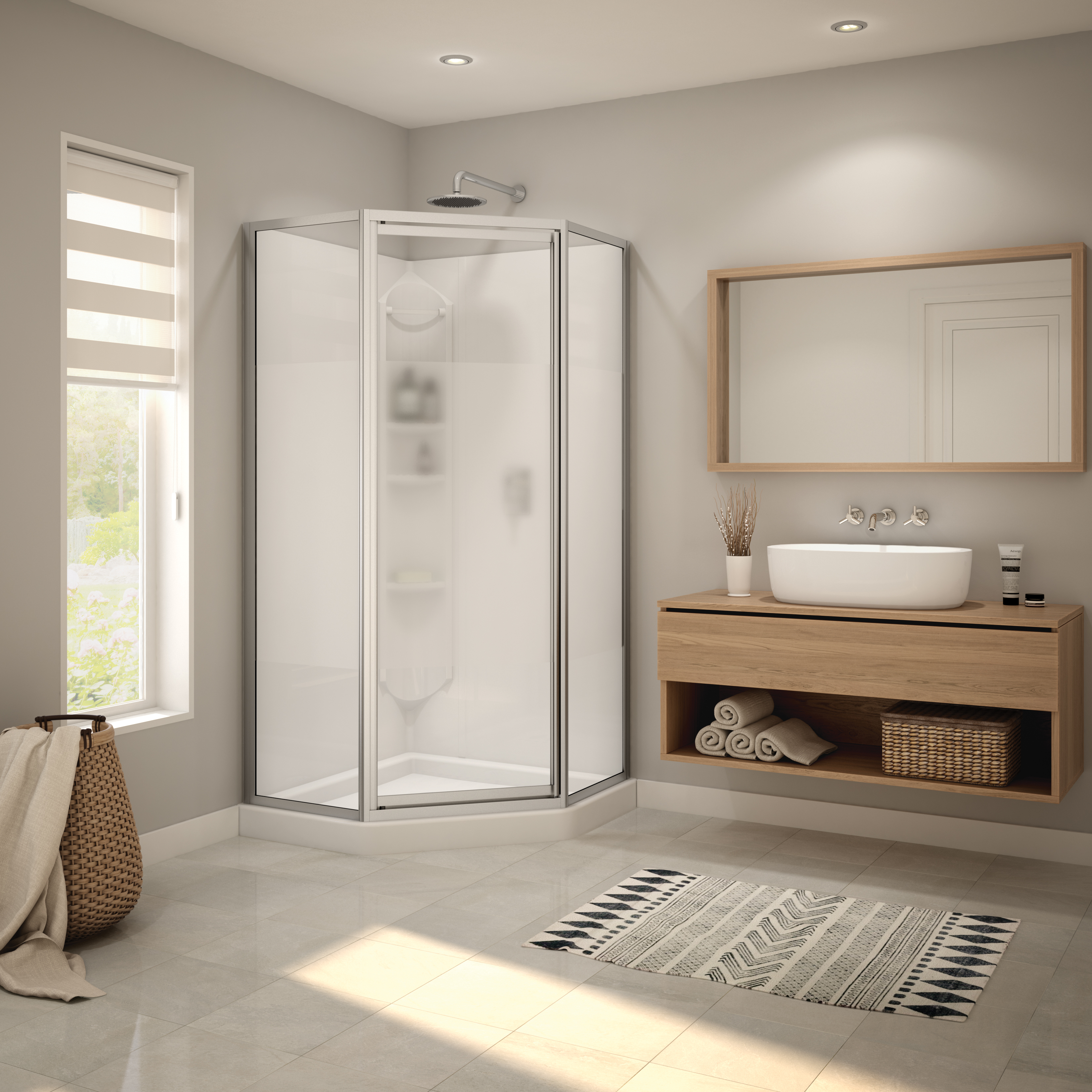 MAAX-SUMMIT-SH-KIT-CH-FROSTED-GLASS-DECO