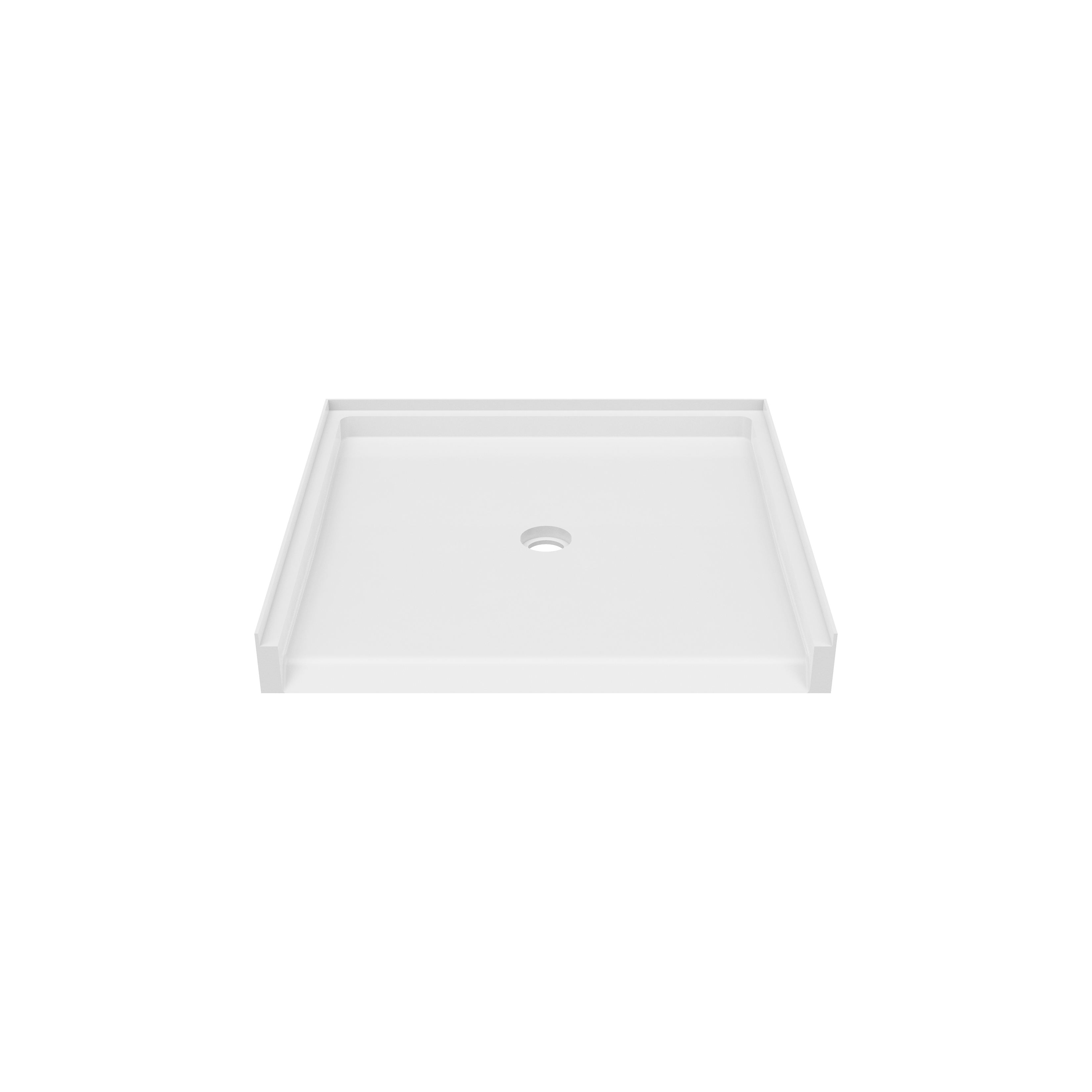 FTS-3738 37 x 38 Veritek™ Alcove Shower Pan with Center Drain in