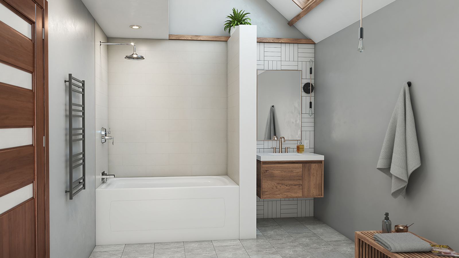 Concrete Shower Walls Bath & Shower Walls Concrete Vanity