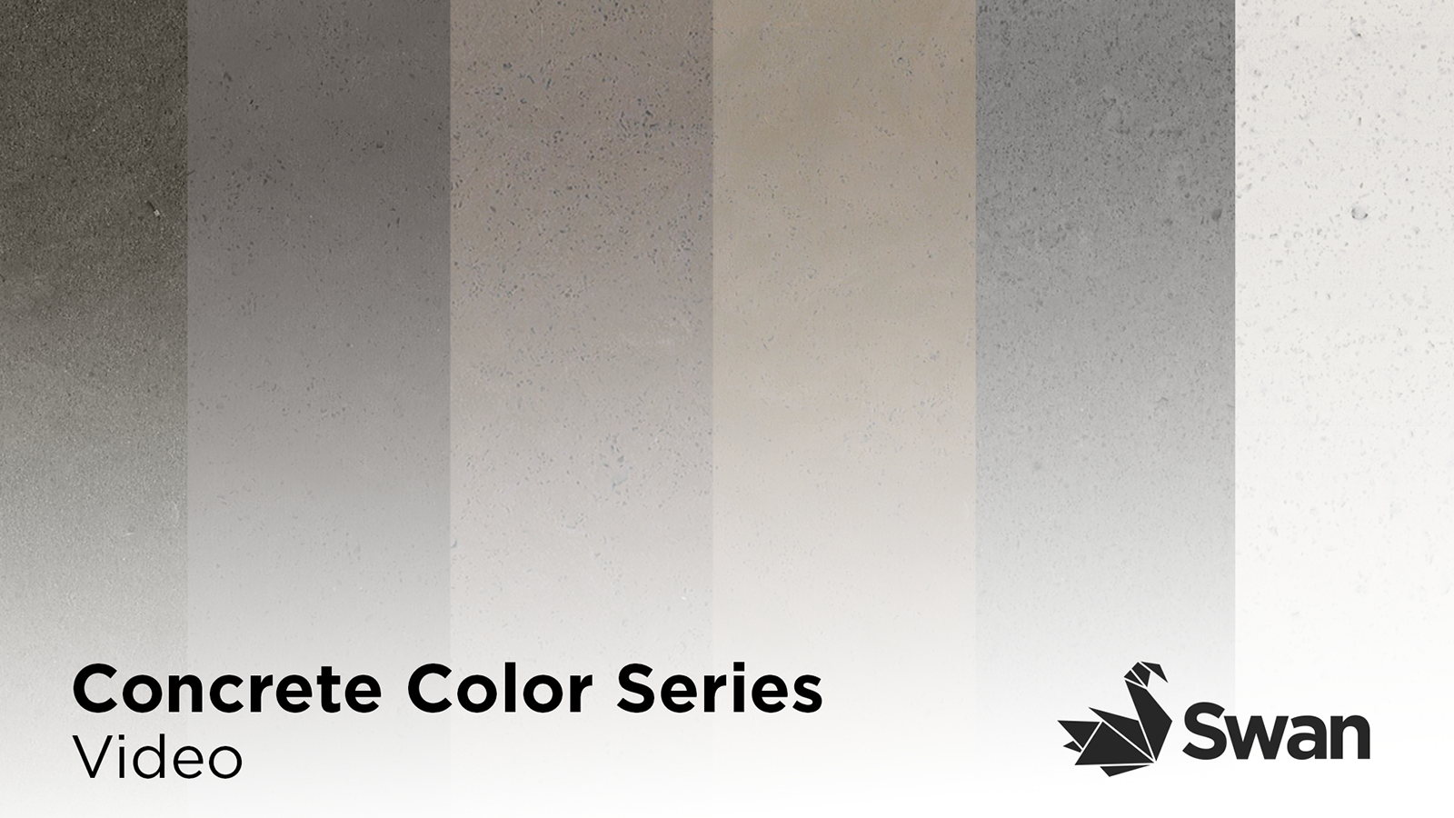 Swan concrete color series overview