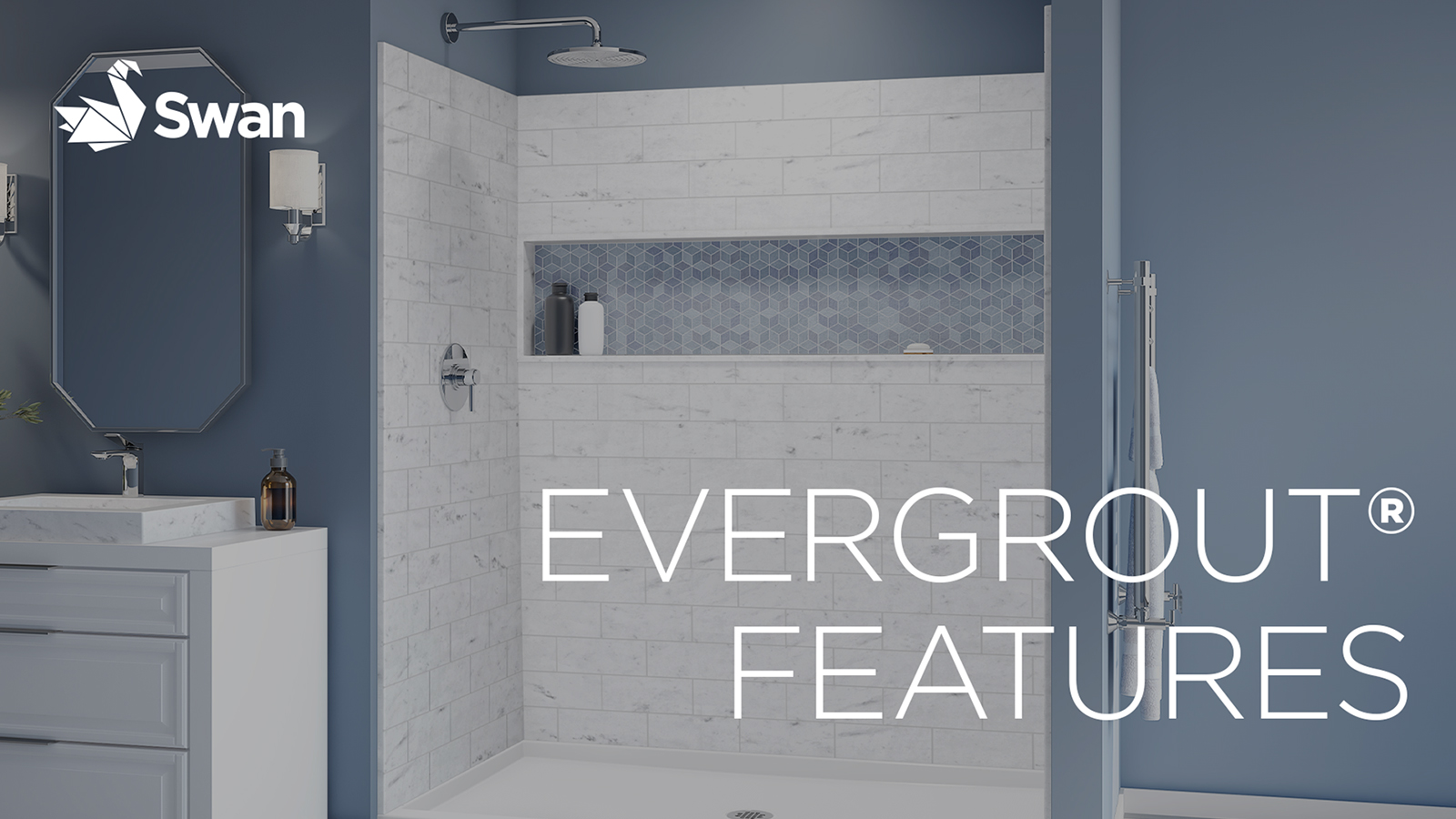 Swan Solid Surface EverGrout features overview