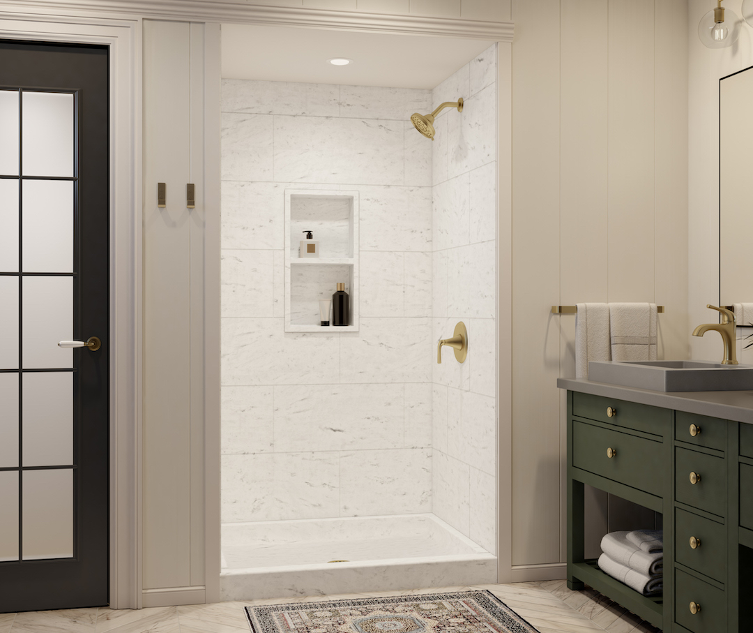 Step In Shower Kit Walk In Shower Stall Kits Easy Walk In Shower Kits