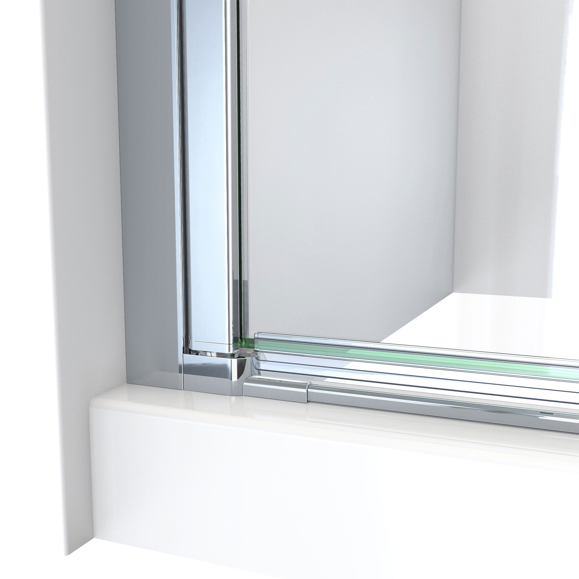 DreamLine Aqua-Q Fold 32 inch D x 32 inch W x 74 3/4 inch H