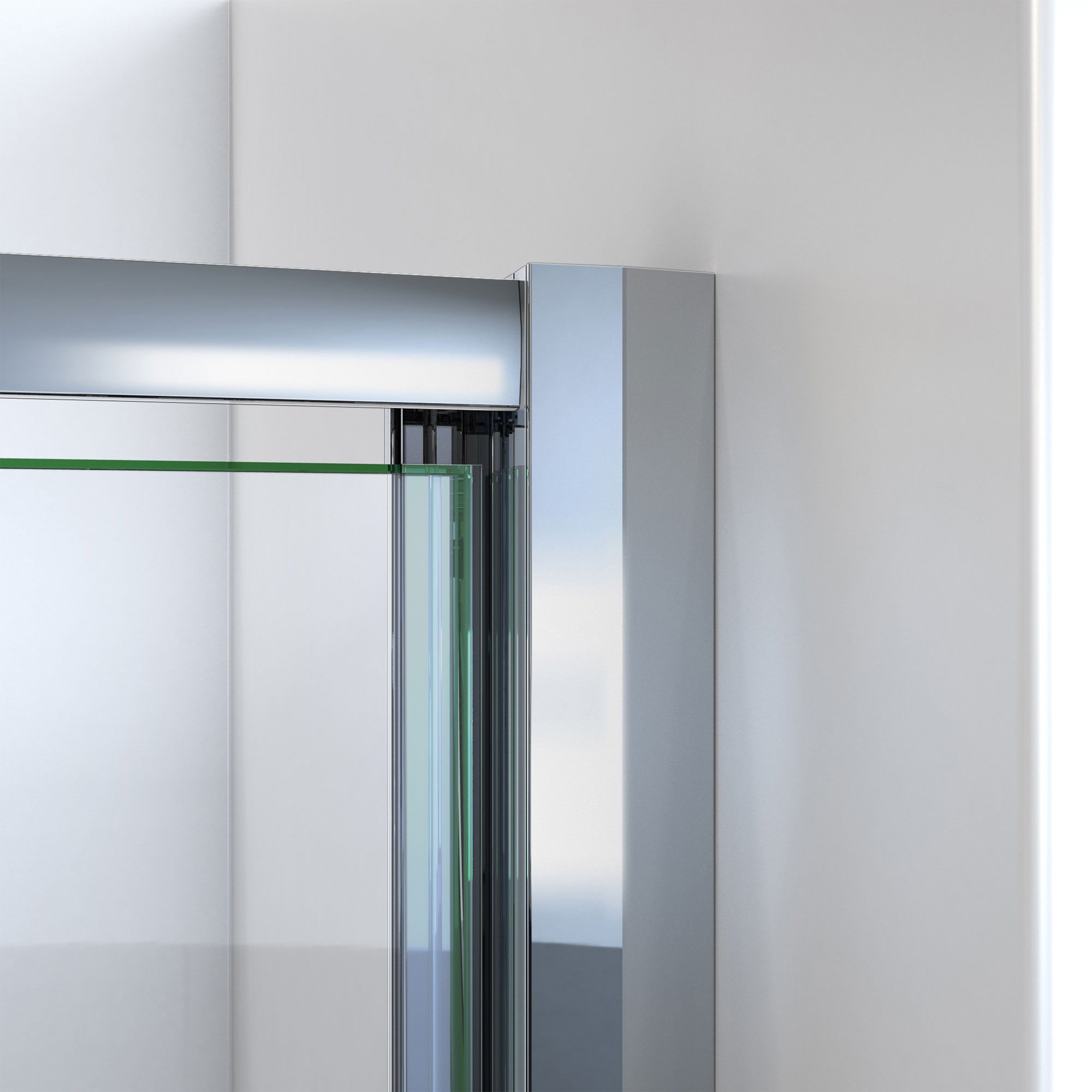 DreamLine Flex 34 inch D x 60 inch W x 78 3/4 inch H Semi