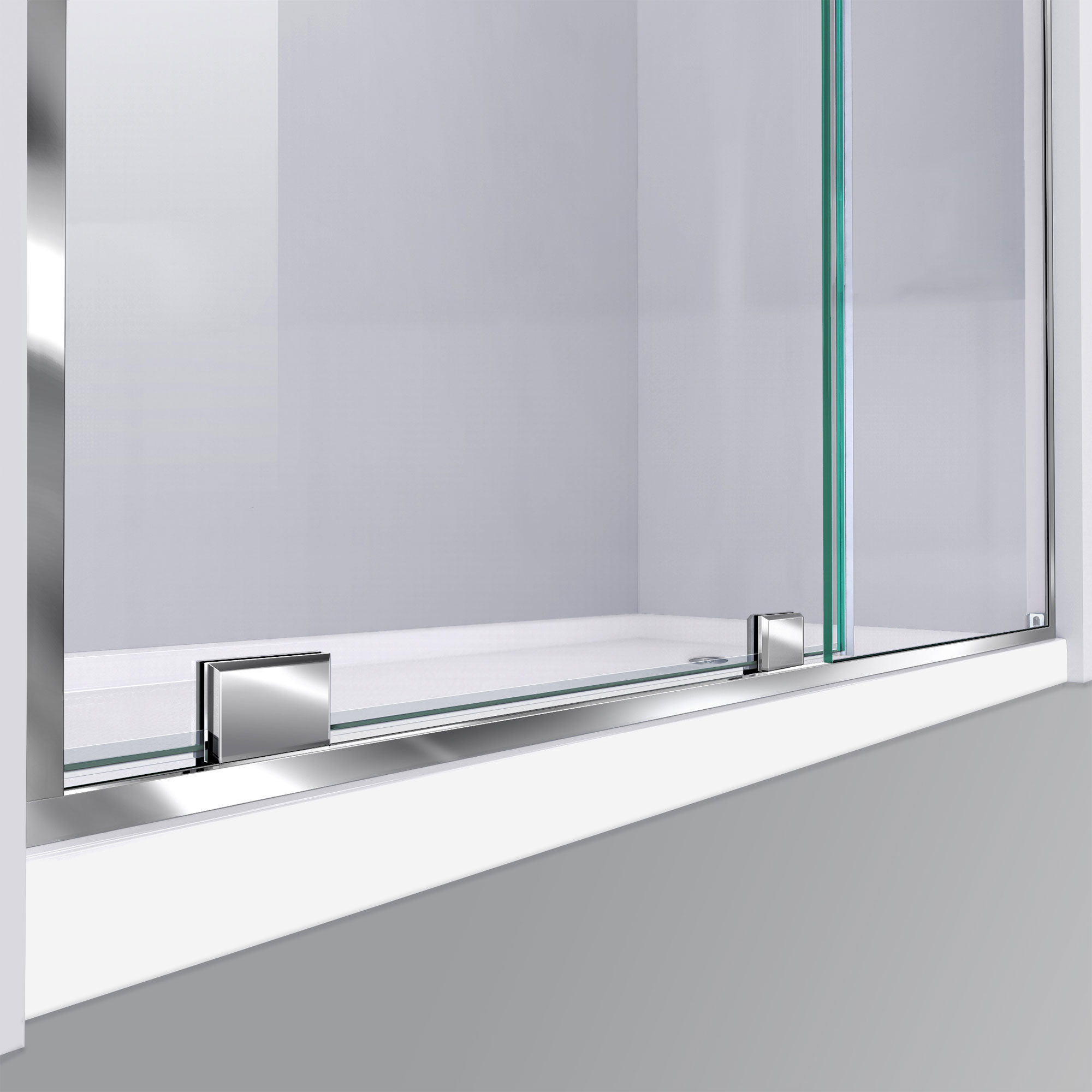 DreamLine Mirage-Z 56 - 60 inch W x 72 inch H Frameless Sliding