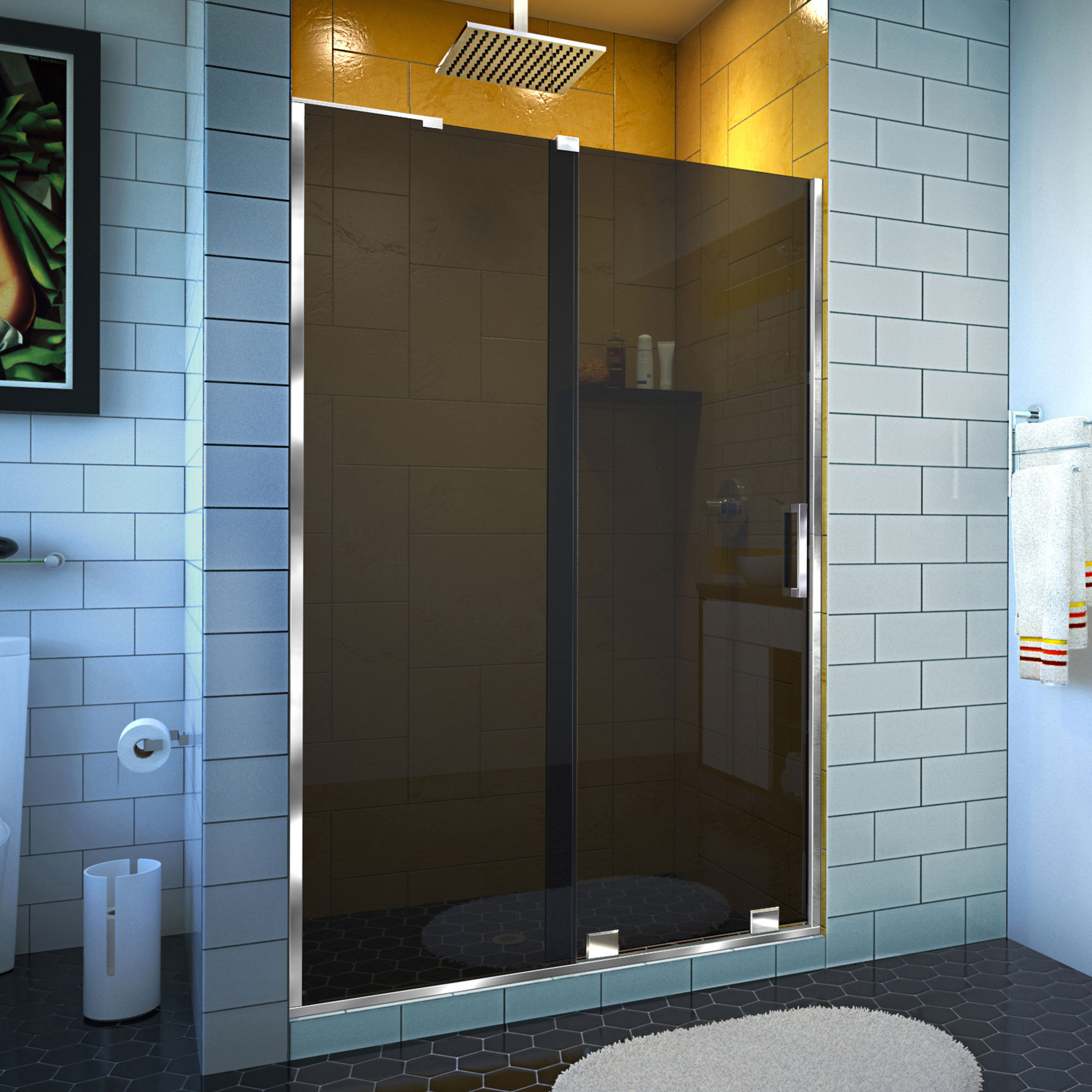 DreamLine Mirage-Z 44 - 48 inch W x 72 inch H Frameless Sliding