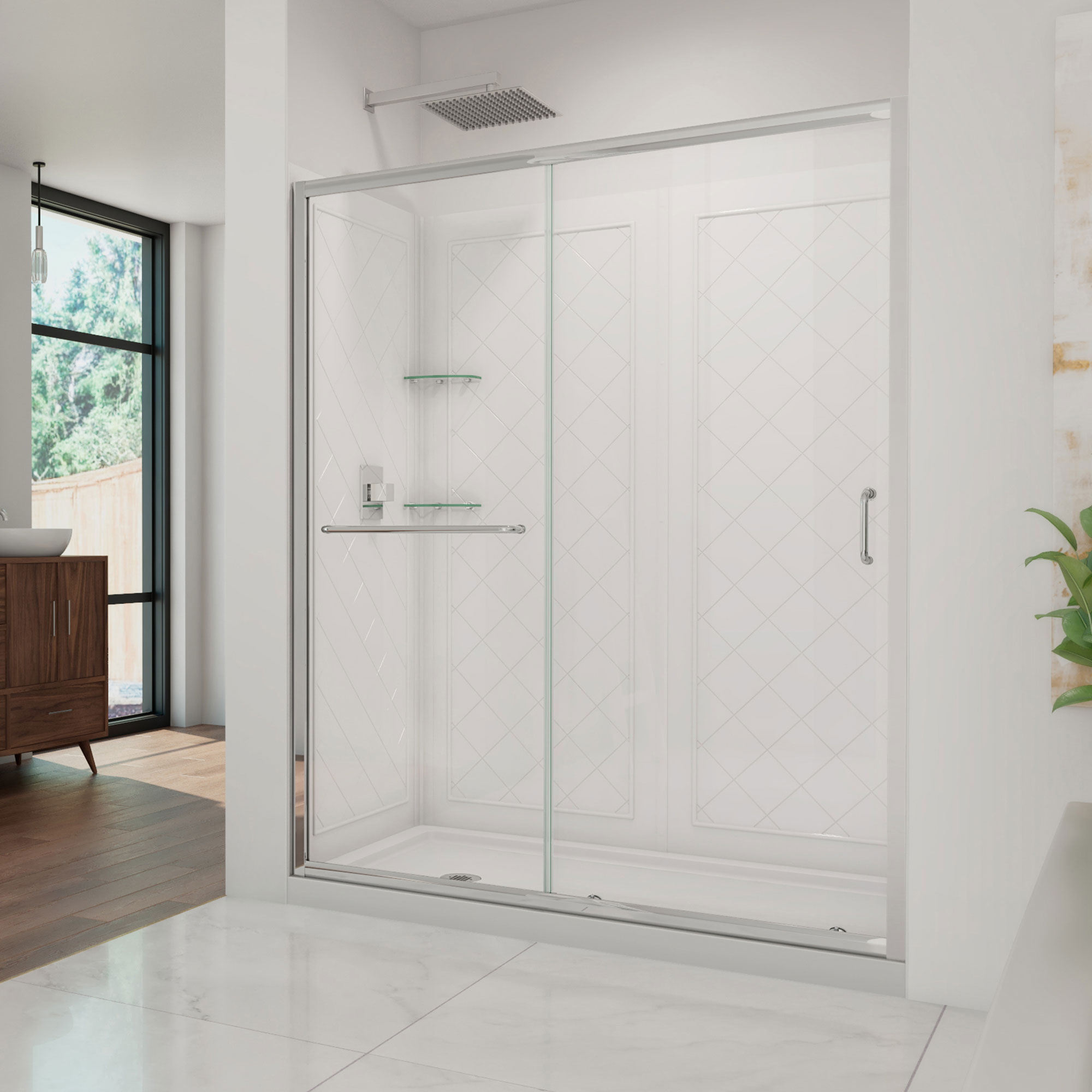 32 In Shower Door