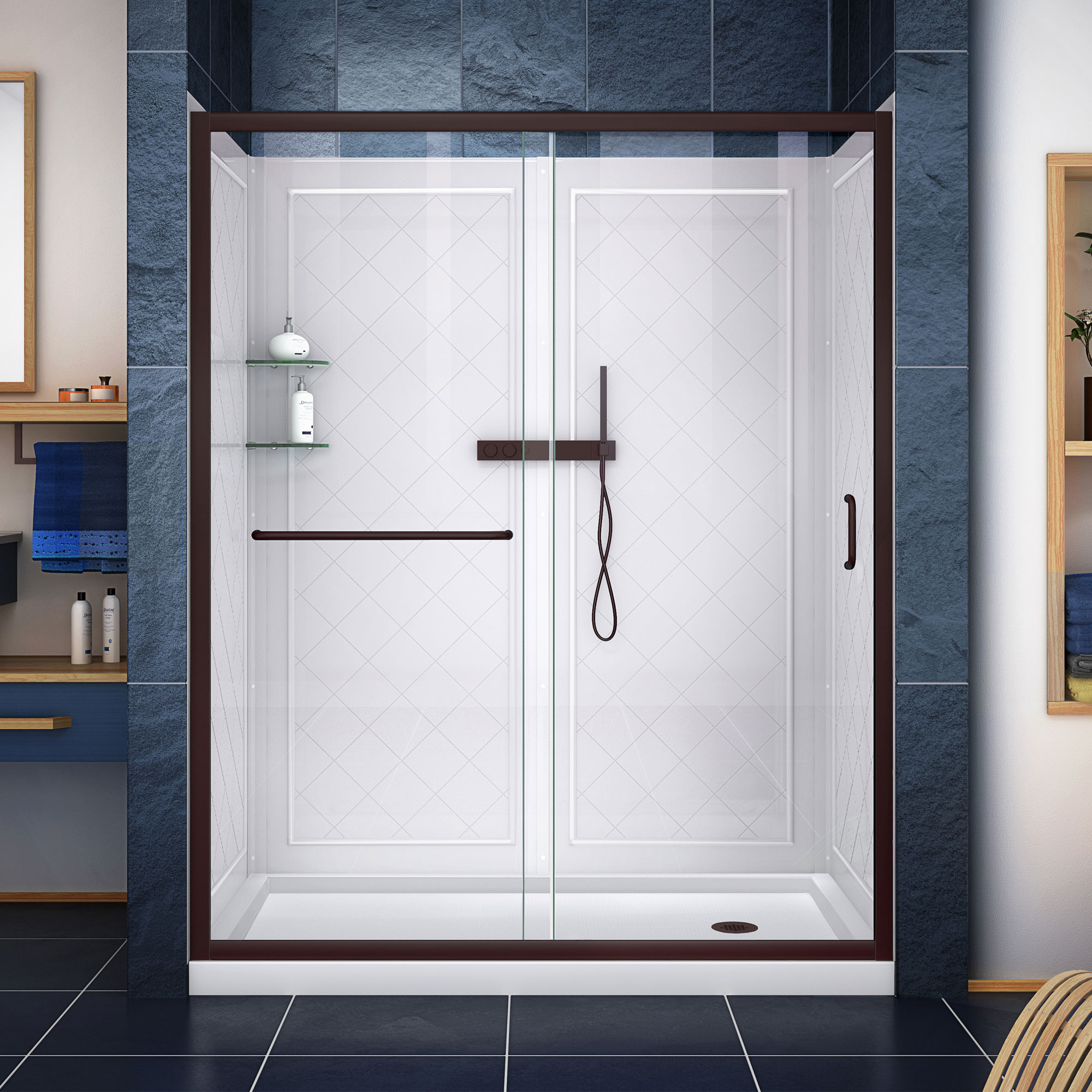 32 In Shower Doornull