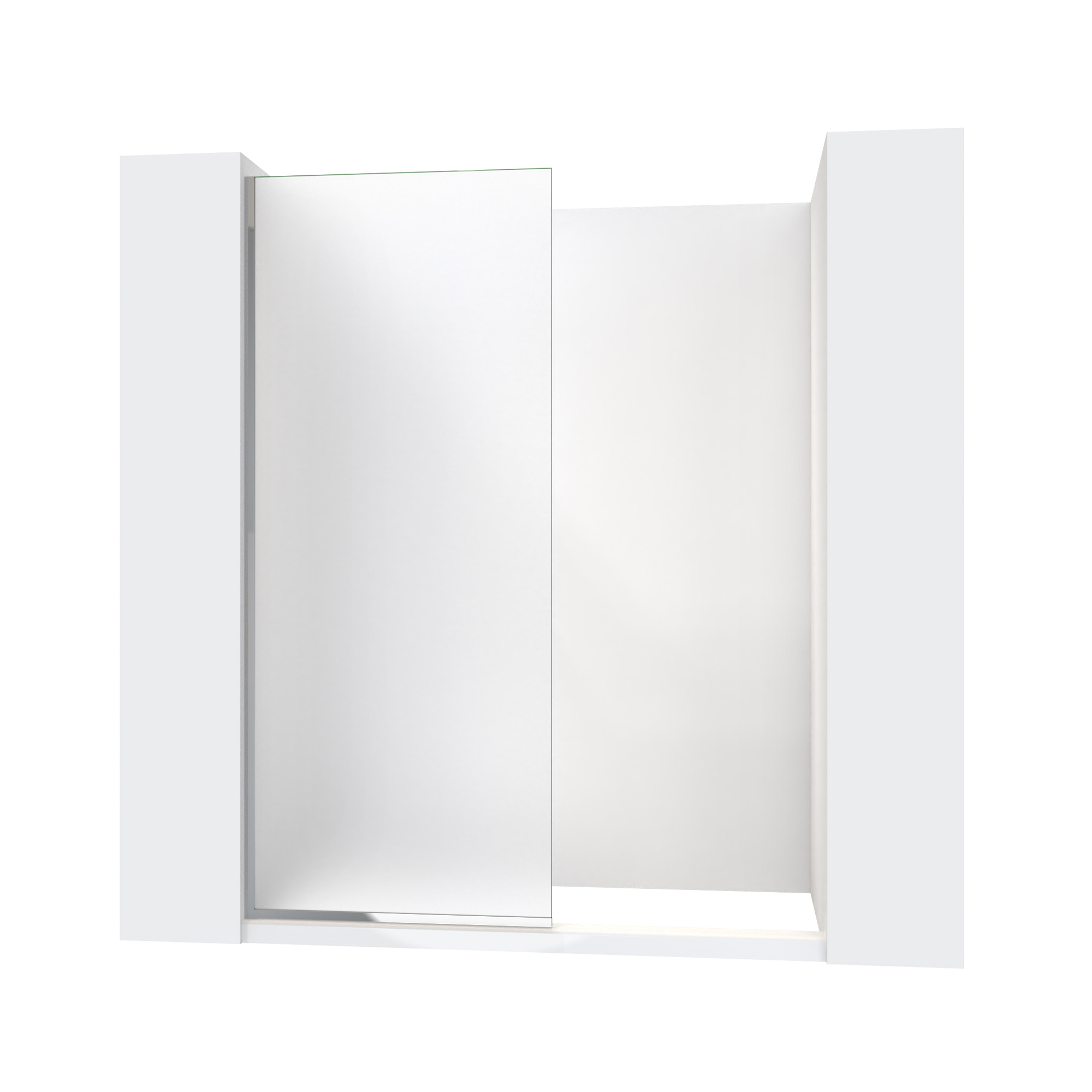 DreamLine Linea 30 inch W x 72 inch H Frameless Frosted Shower