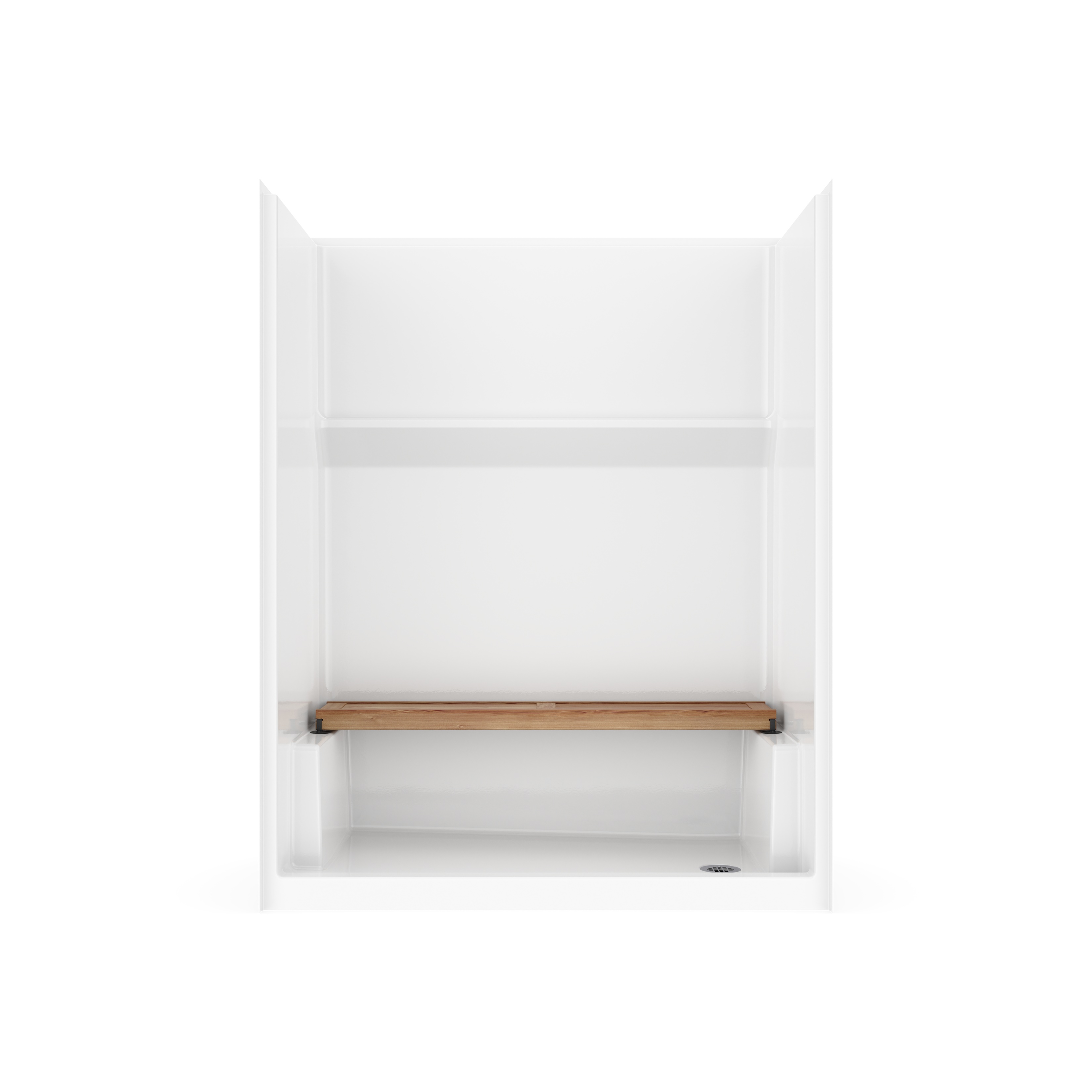 ICON-SMOOTH-WALLS-SHOWER-6030-TEAK-SEAT-STRAIGHT-BACK-WHT-CROP-FRONT