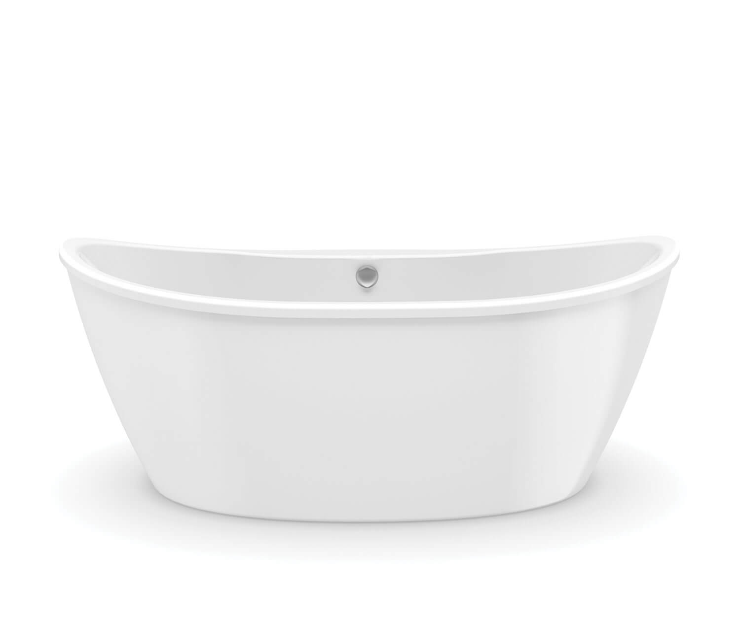 Perlato PTXVNZ6730-GW Venezia Soaker Tub | QualityBath.com