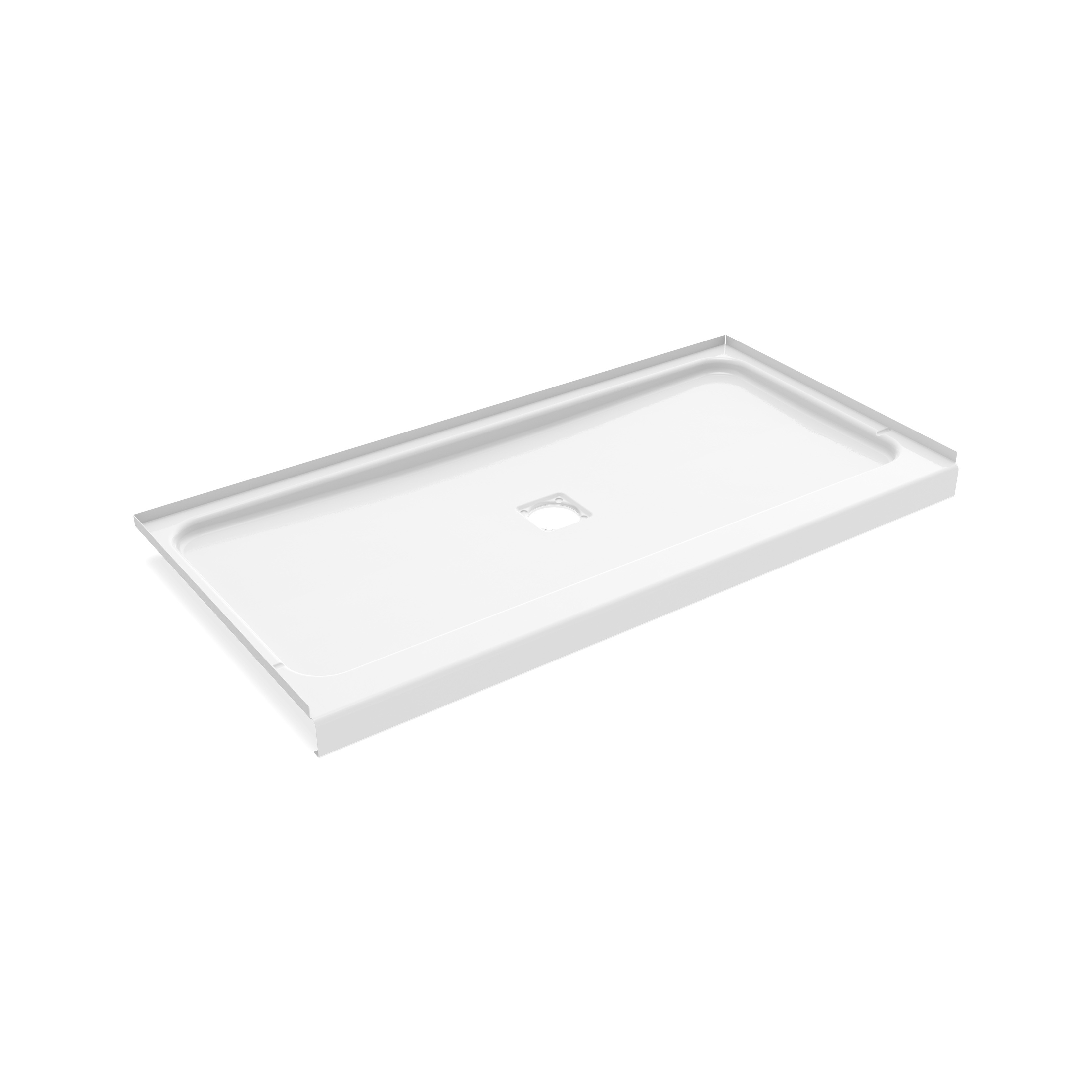 Americast 60 x 36 x 3  Alcove Shower Base - Square Drain