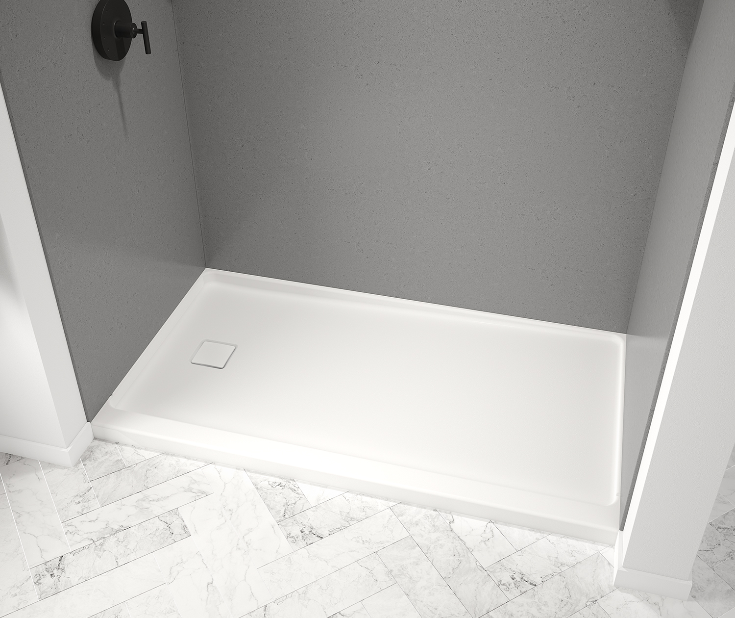 Bootz Square Drain Kit for ShowerCast