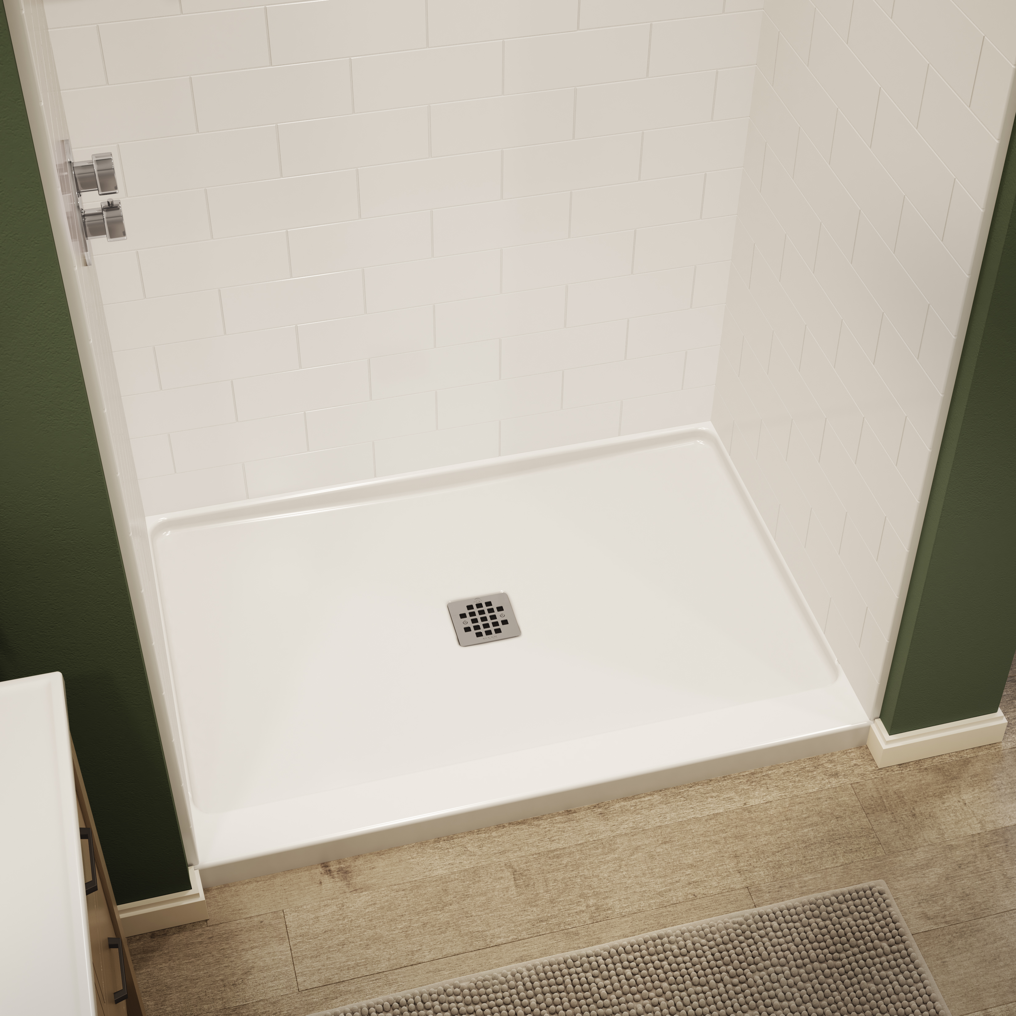 Bootz Square Drain Kit for ShowerCast