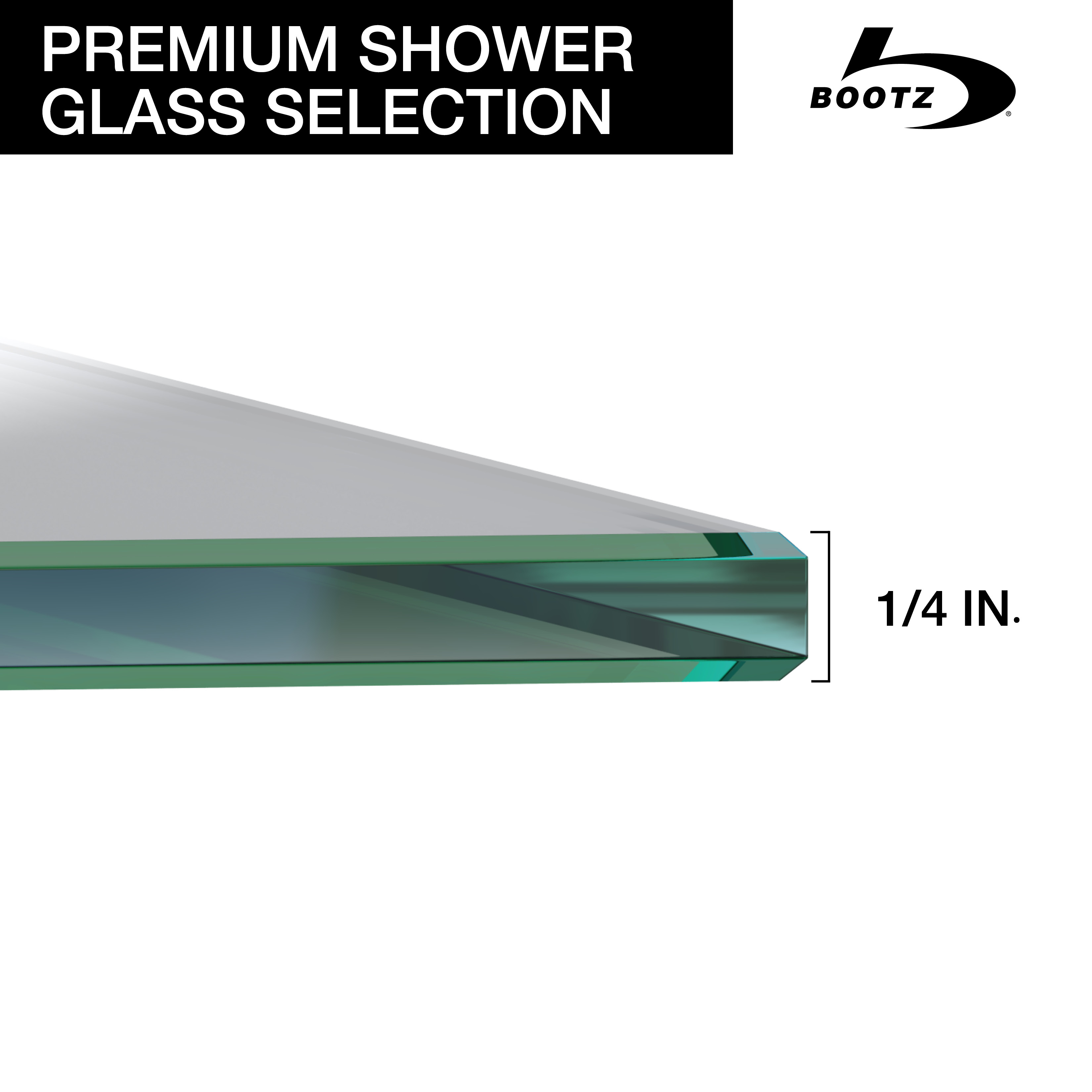Mahalo 56 - 60 inch W x 58 inch H Semi-Frameless Sliding Tub Door