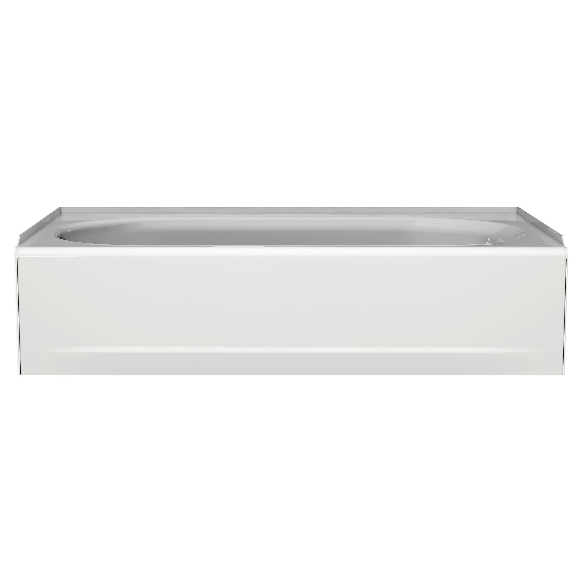 Princeton® Americast® 60 x 30-Inch Integral Apron Bathtub Above Floor Rough Left-Hand Outlet with Integral Drain