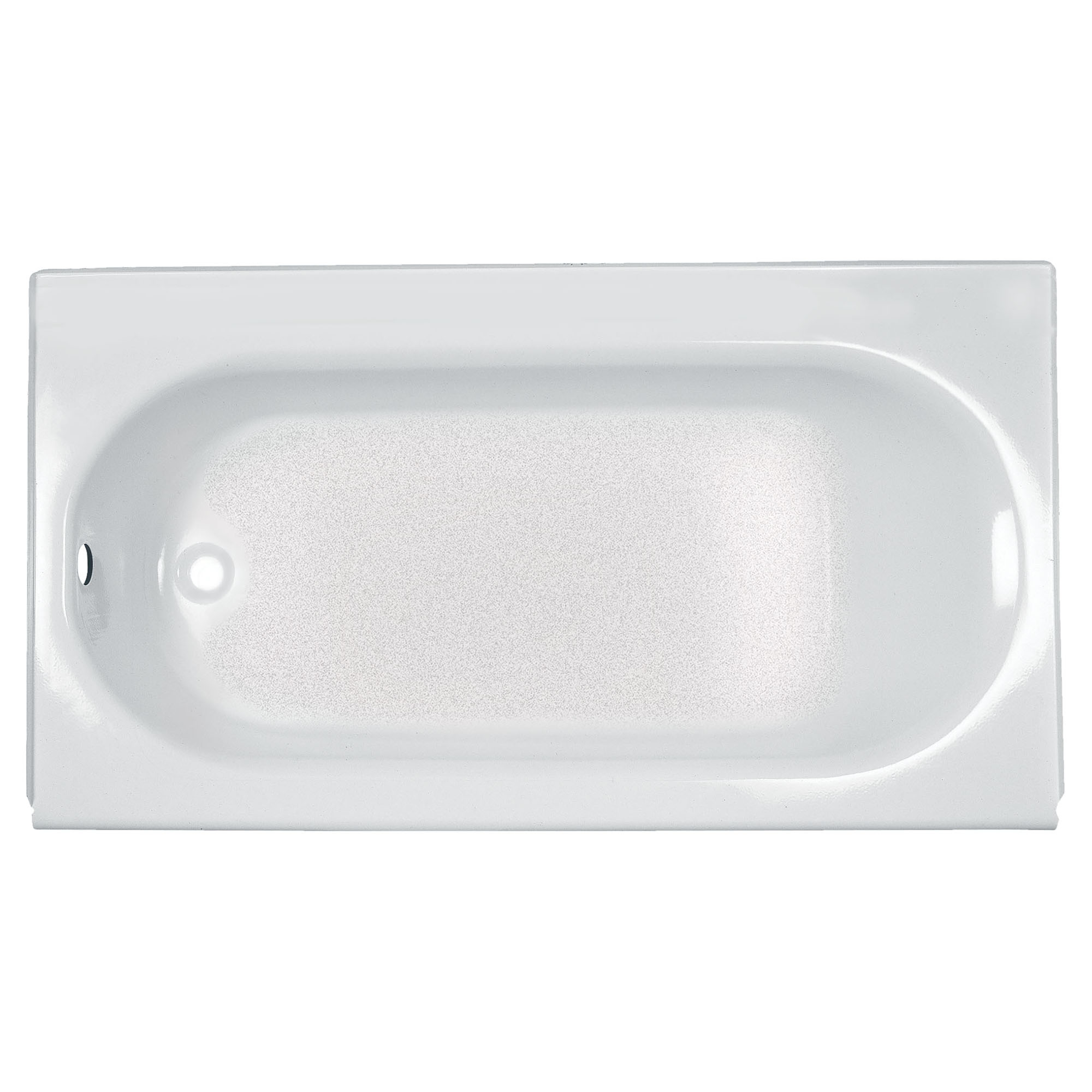 Princeton® Americast® 60 x 34-Inch Integral Apron Bathtub Above Floor Rough Left-Hand Outlet with Luxury Ledge