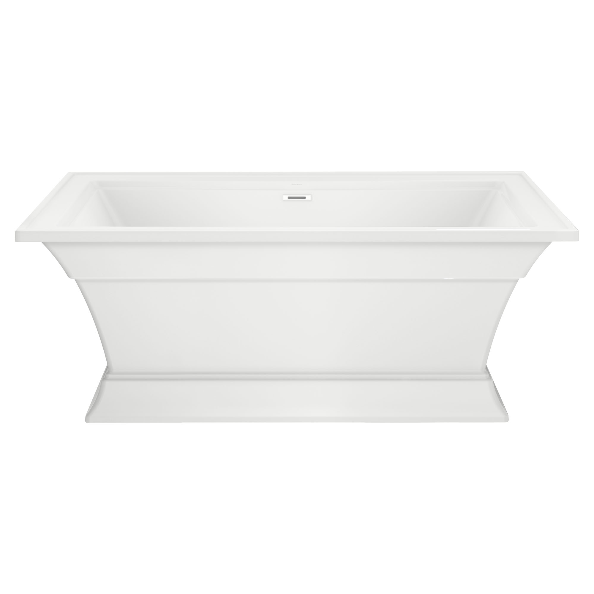 Town Square® S 68 x 36-Inch Freestanding Bathtub Center Drain With Integrated Overflow