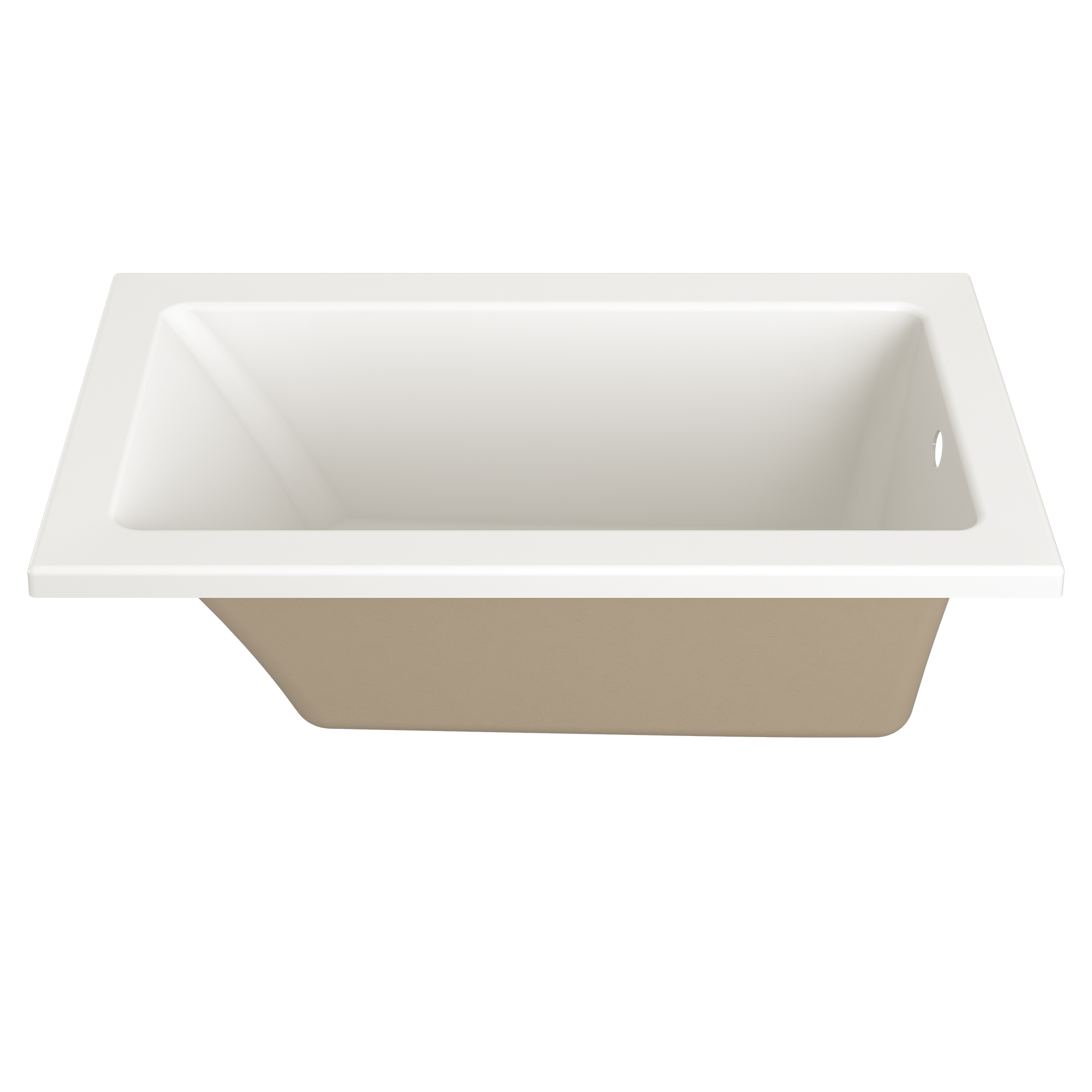 Freedom Acrylic 72 x 36 Drop-In Bathtub In White