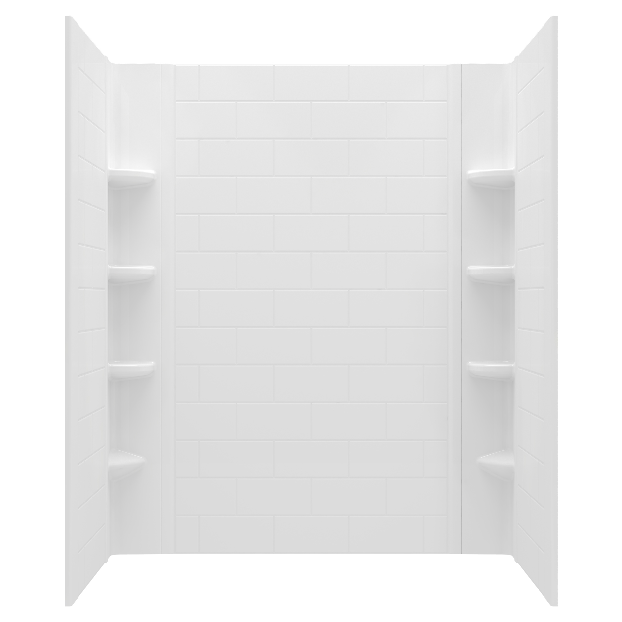 Ovation Curve 60X72 Lg Subway Pattern Shower Walls