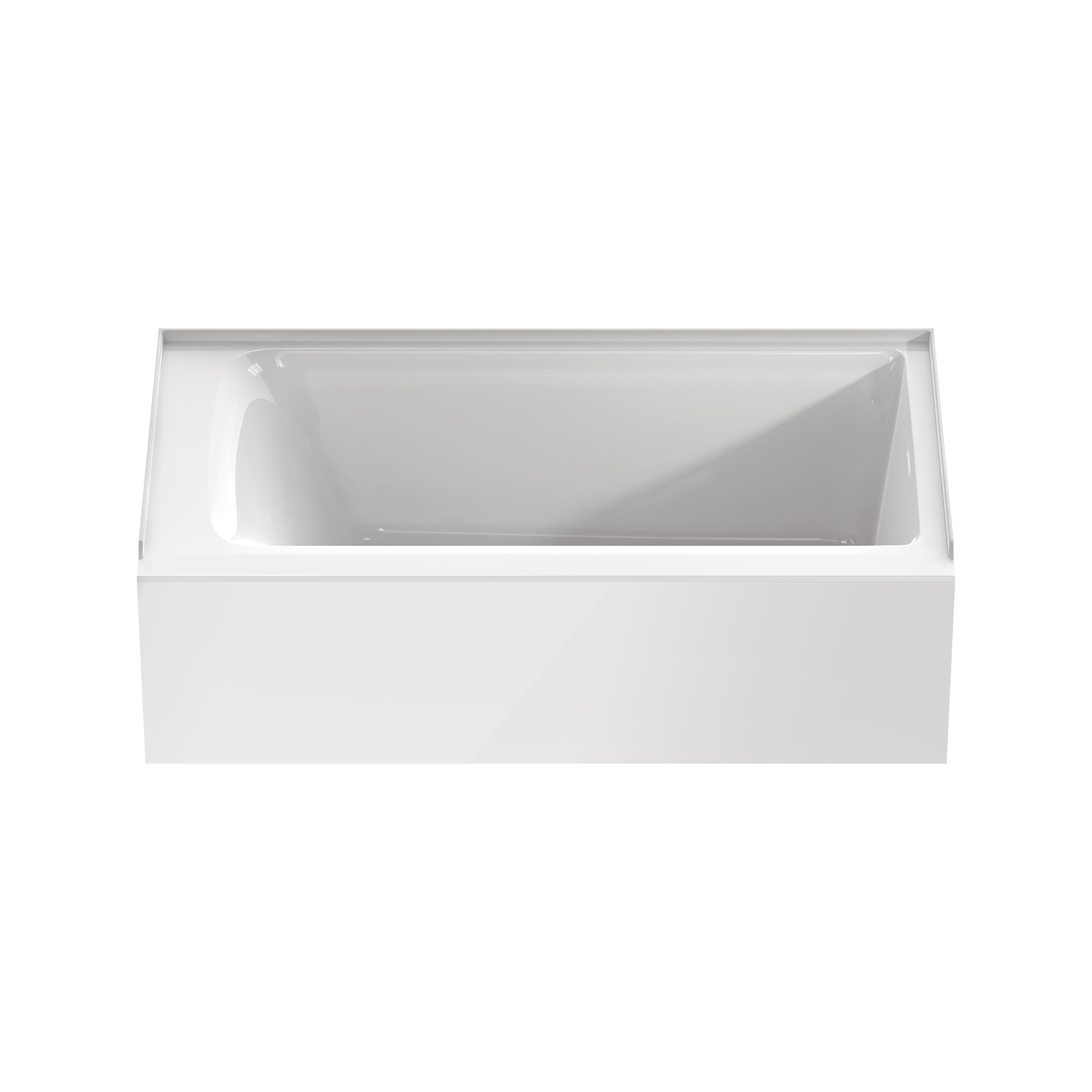 Aspirations 60 x 32-Inch Integral Apron Bathtub With Right-Hand Drain